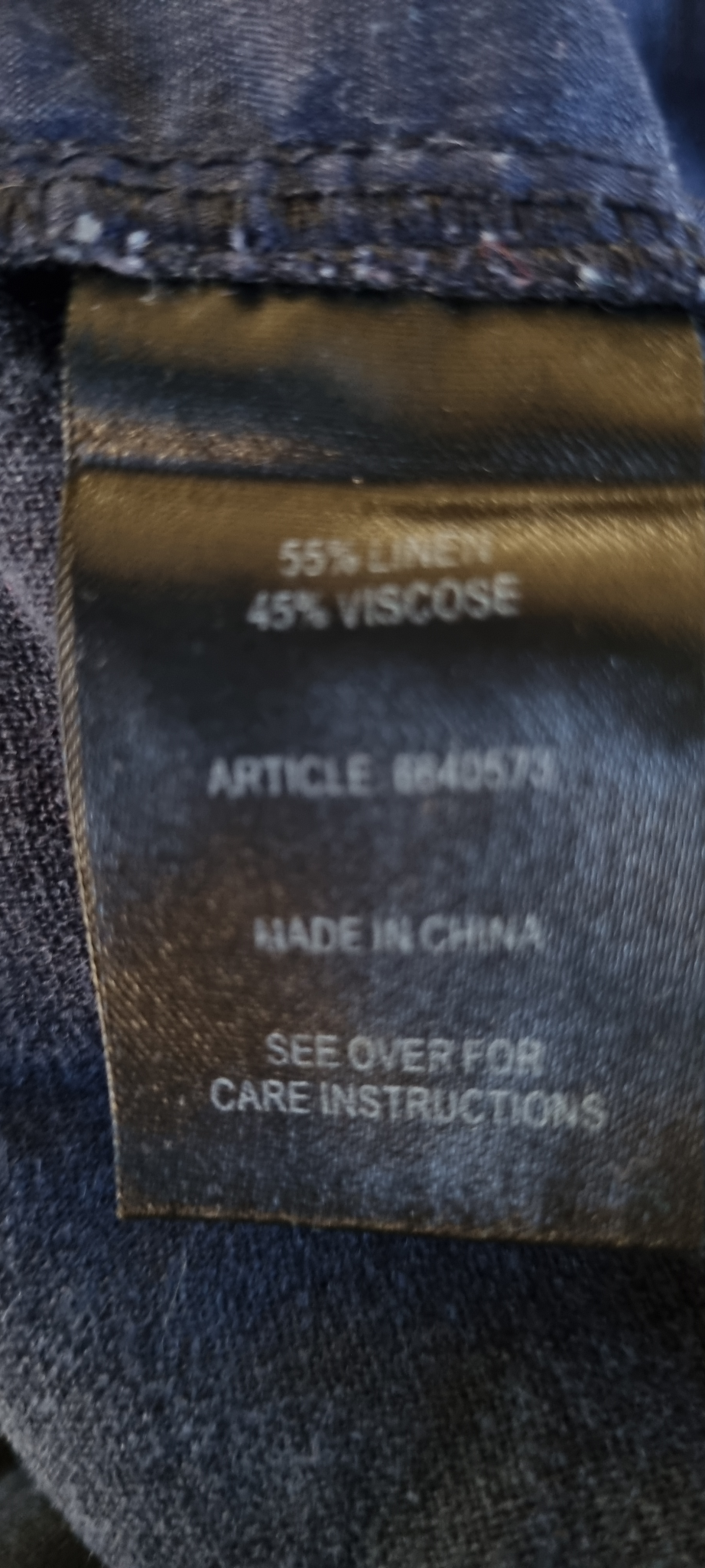 Studio Curve Linen Blend Pants size 22, image 2