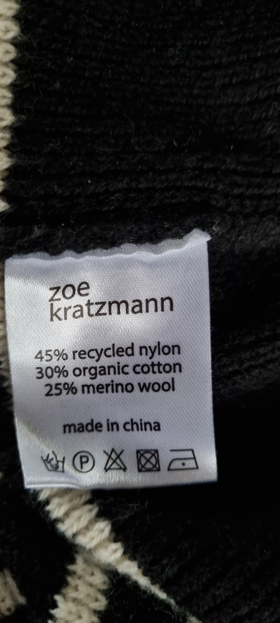 Zoe Kratzmann Merino Wool Blend Jersey size S/M, image 5