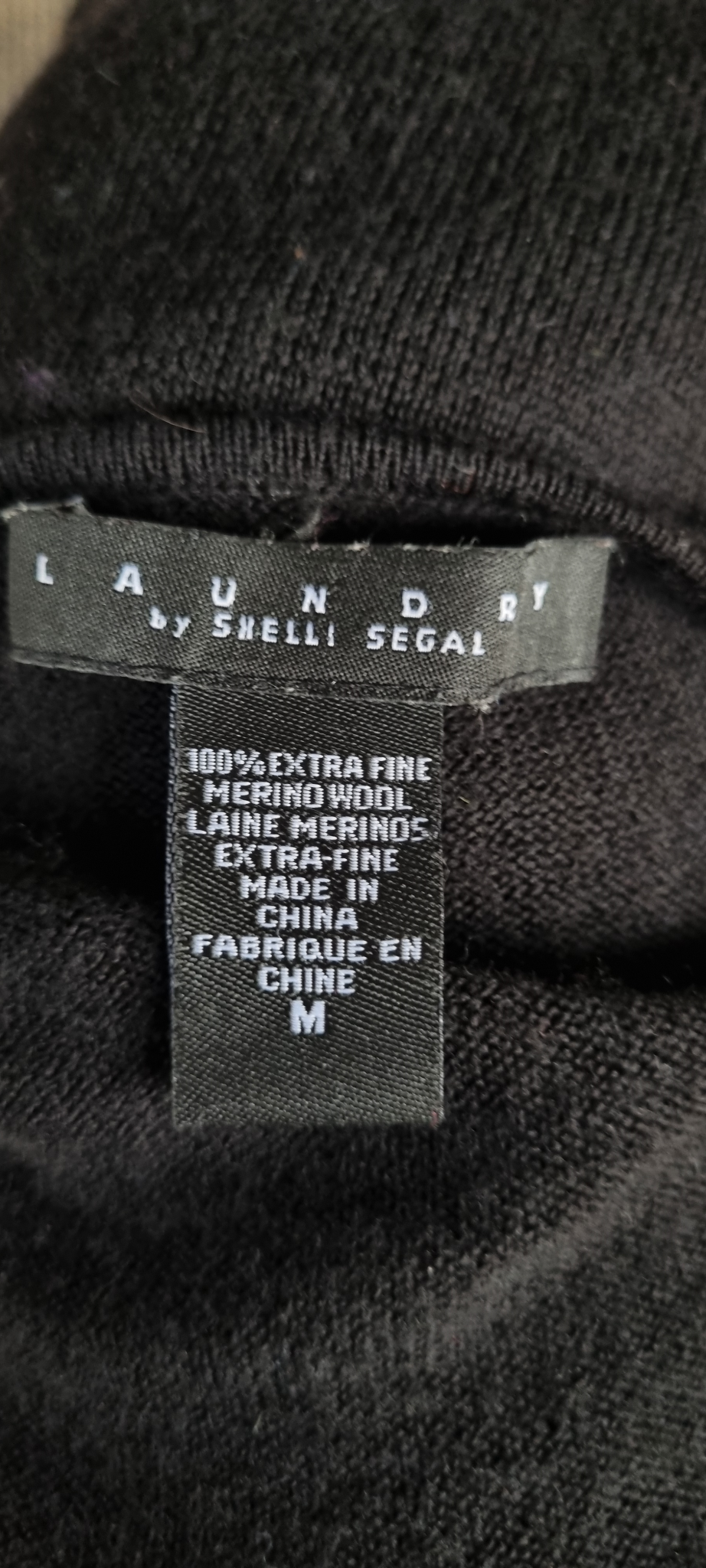 Laundry by Shelli Segal Merino Wool Jersey size M, image 4