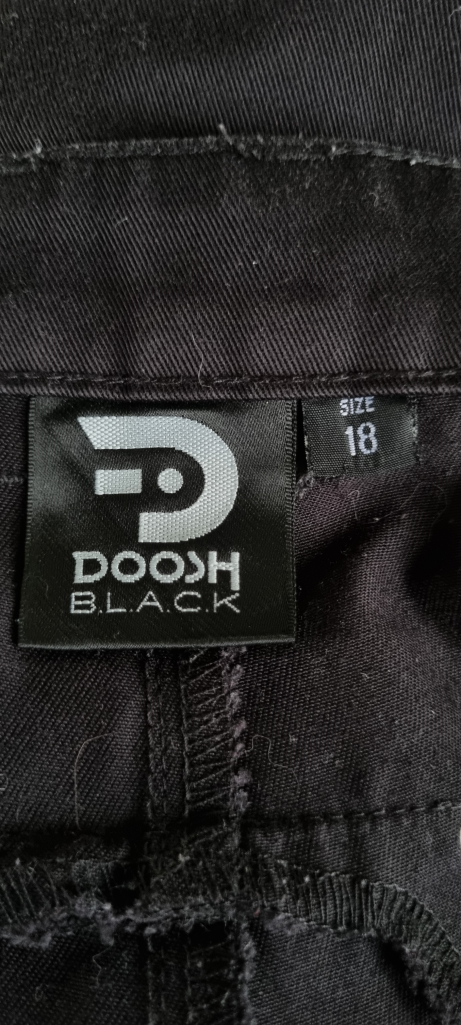 Doosh Black Pants size 18, image 3