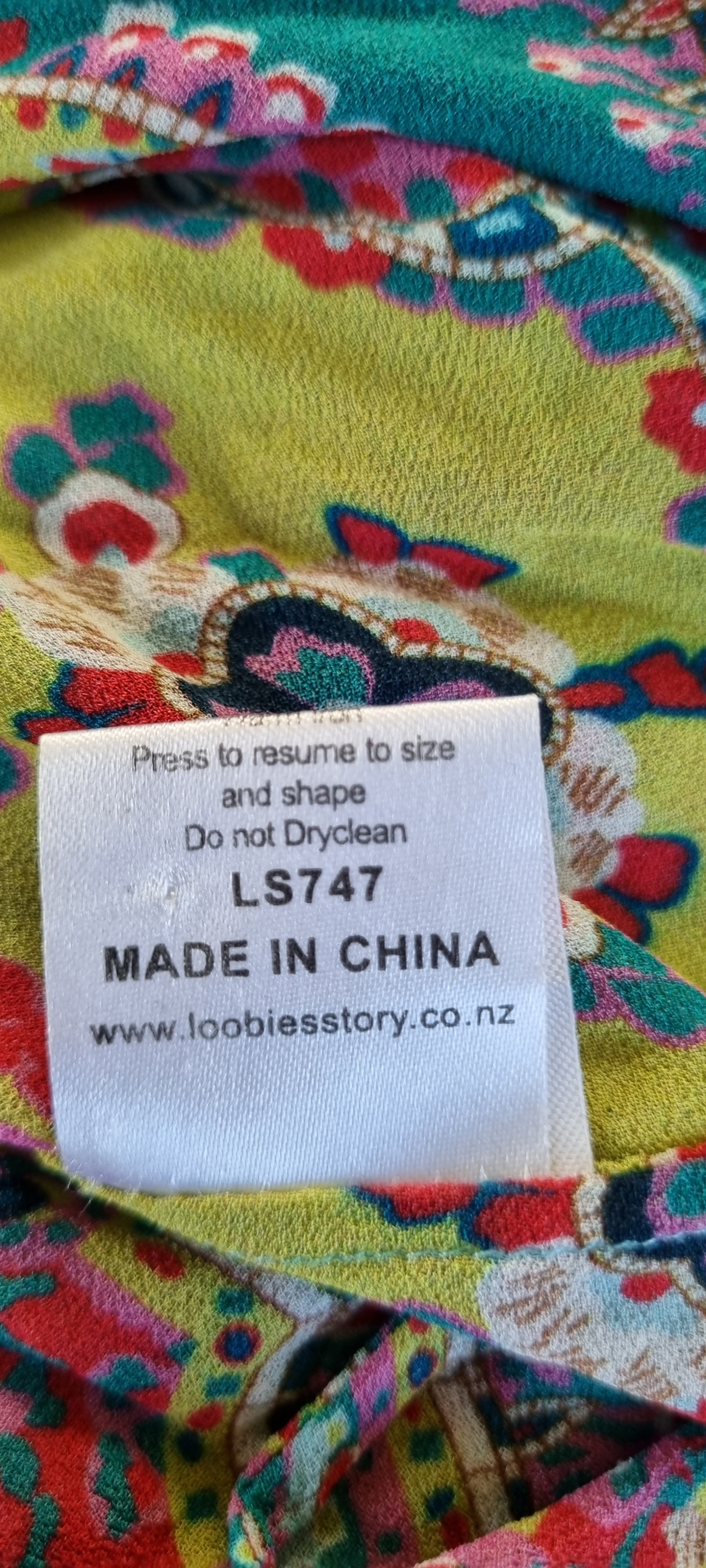 Loobies Story Tunic Top size 14, image 4