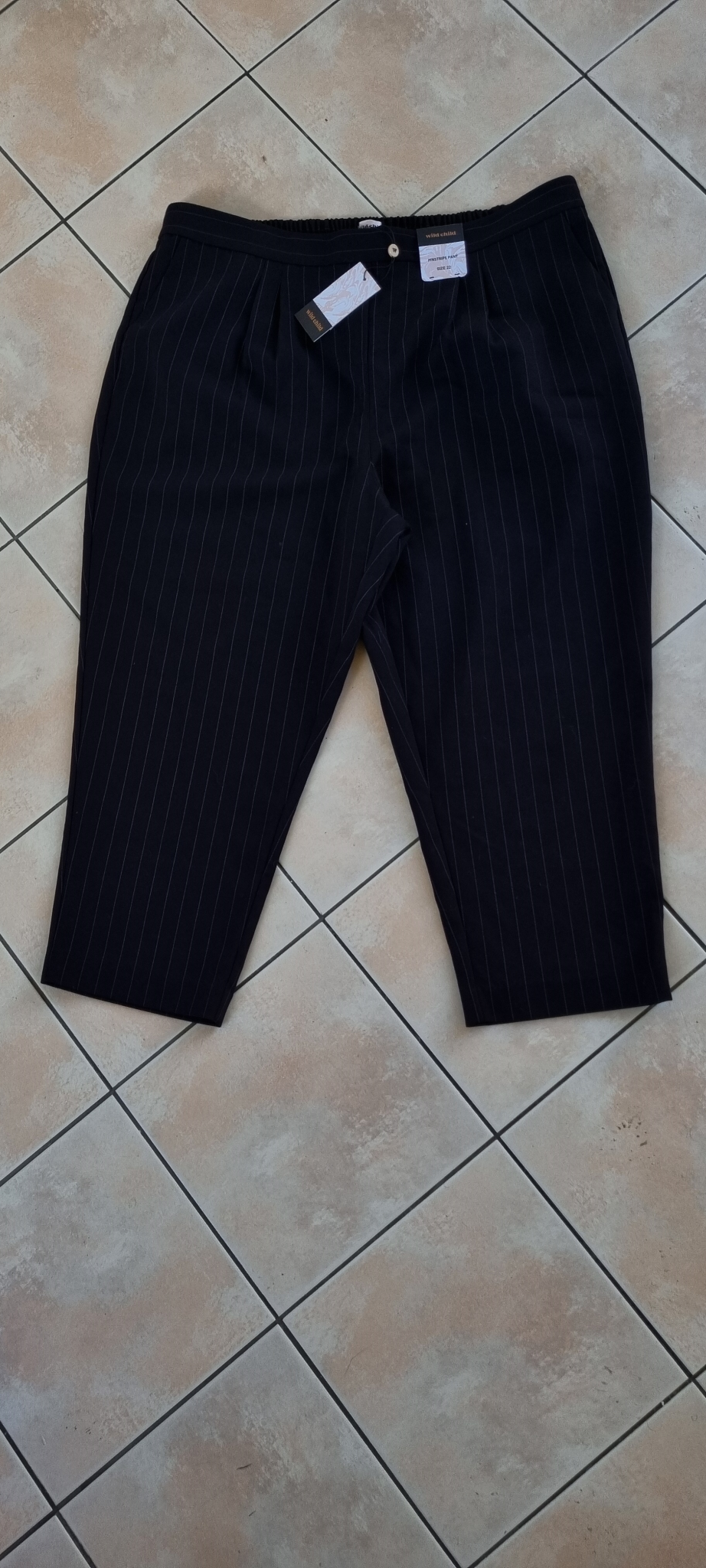 Wild Child Black Pants size 22 NEW WITH TAG