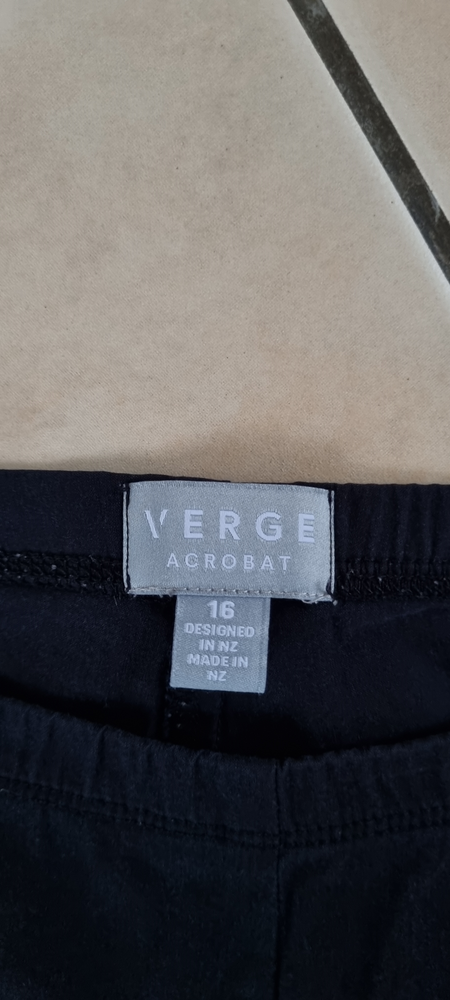 Verge Black Acrobat Pants size 16, image 2