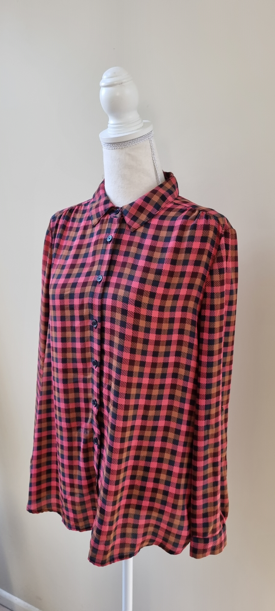 Oliver Black Tunic Shirt size 14, image 2