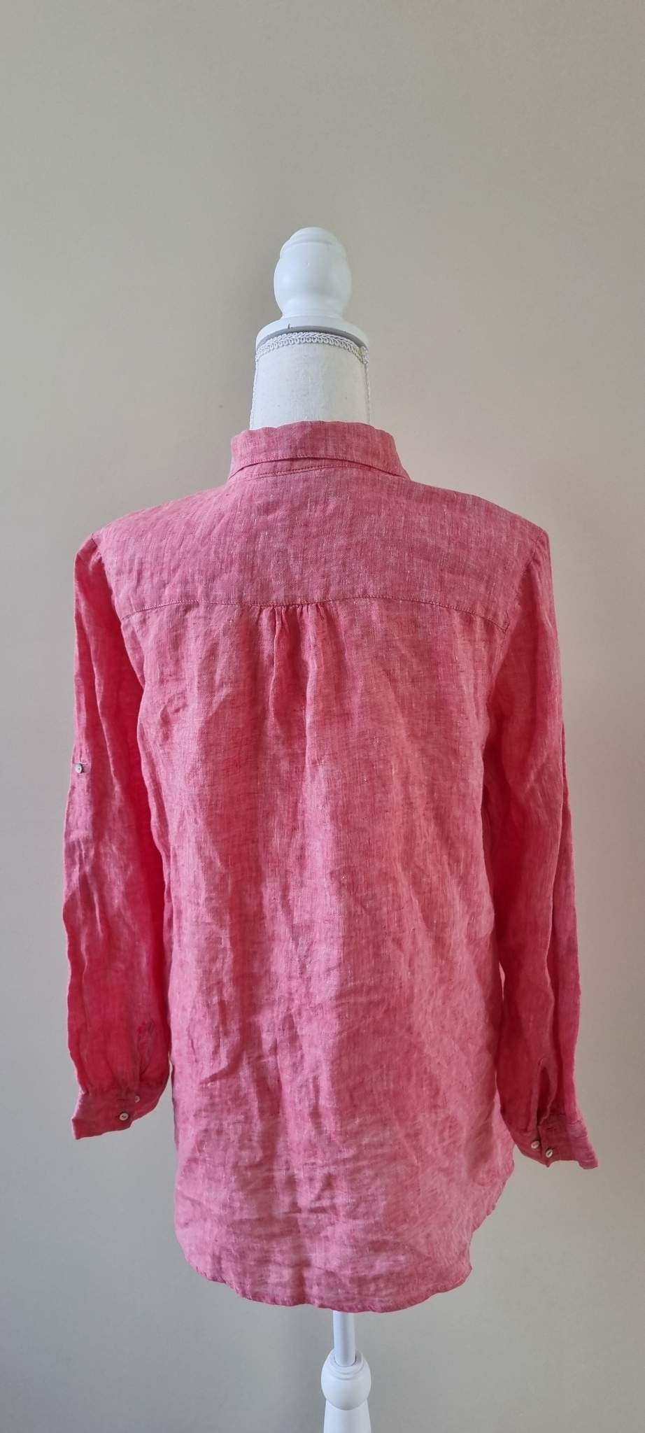 Sussan Linen Tunic Shirt Size 12, image 3