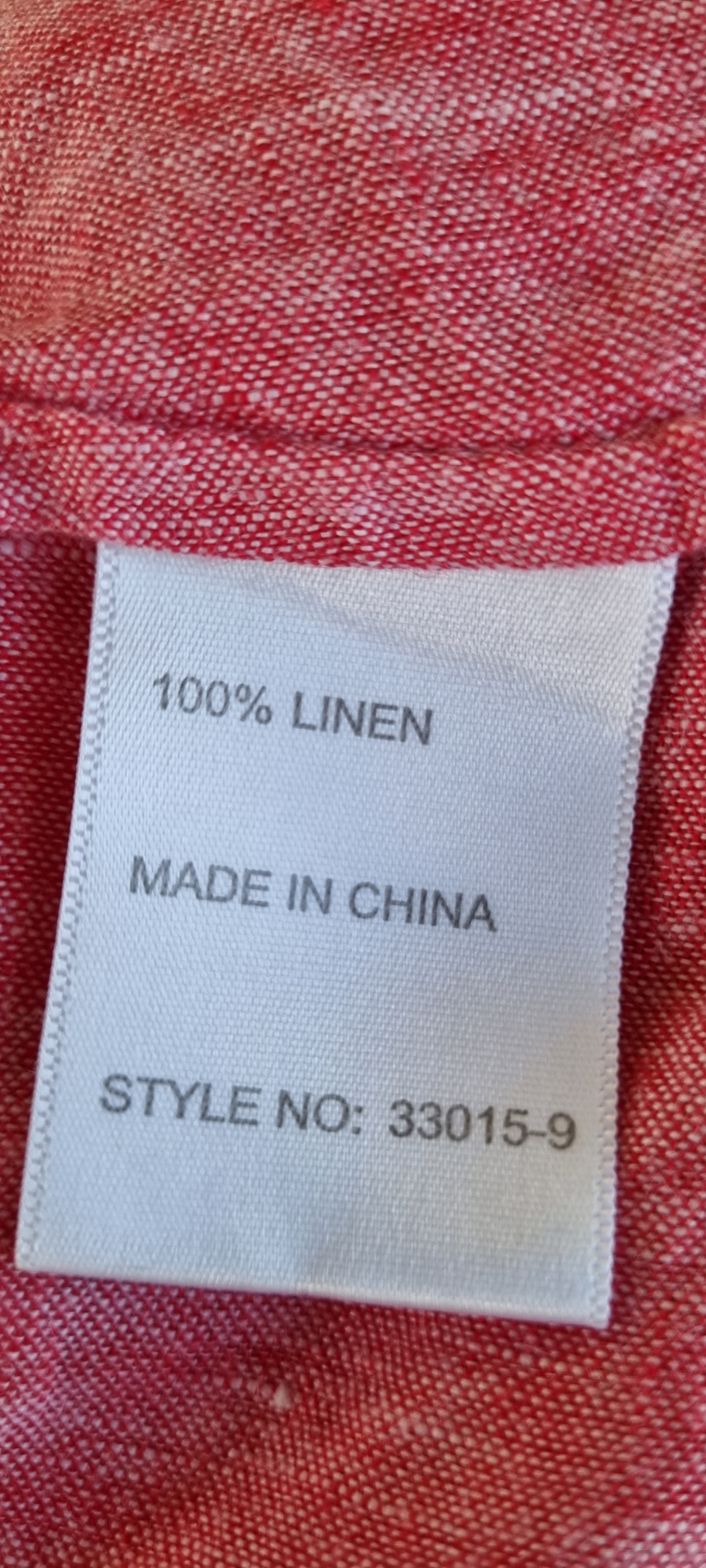 Sussan Linen Tunic Shirt Size 12, image 4