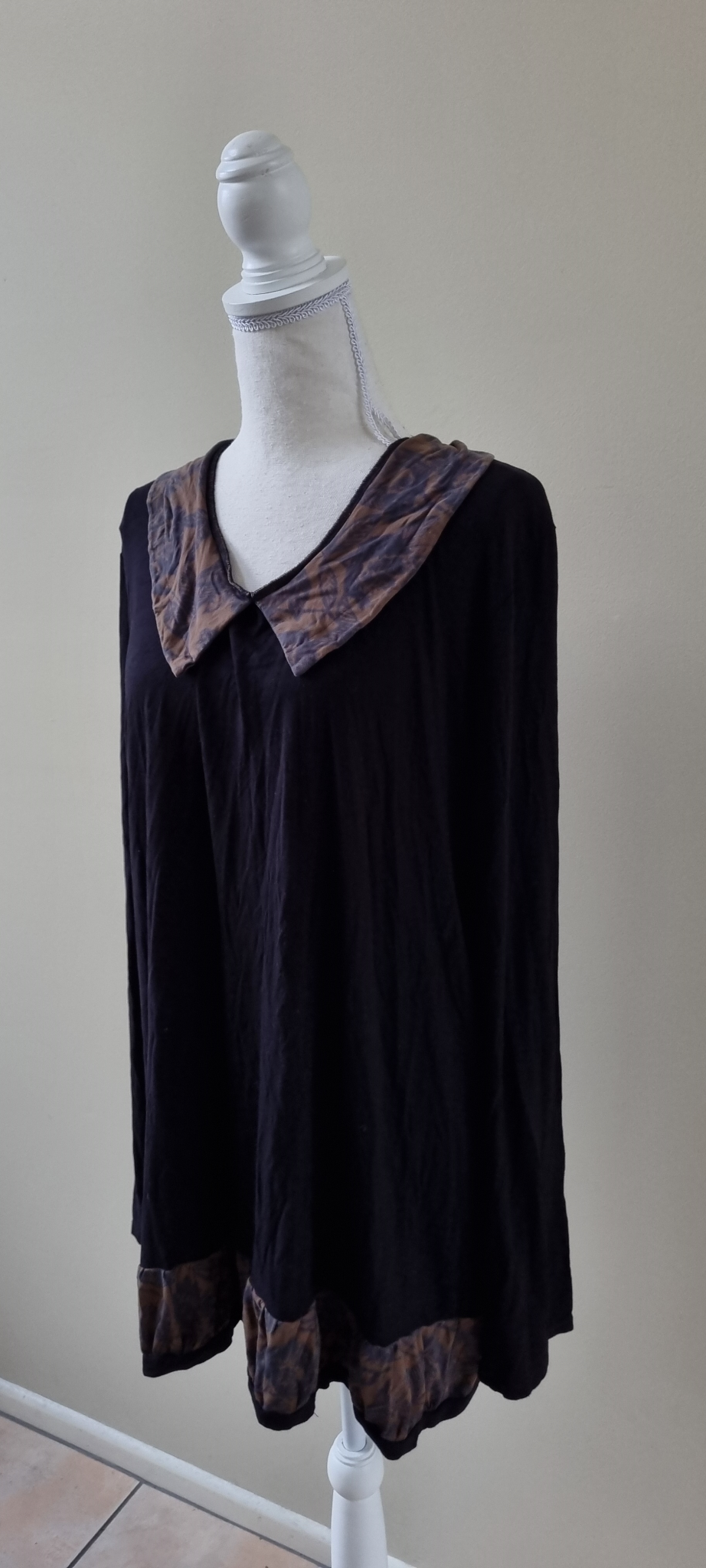 Megan Salmon Upstream Tunic Top size 18, image 2