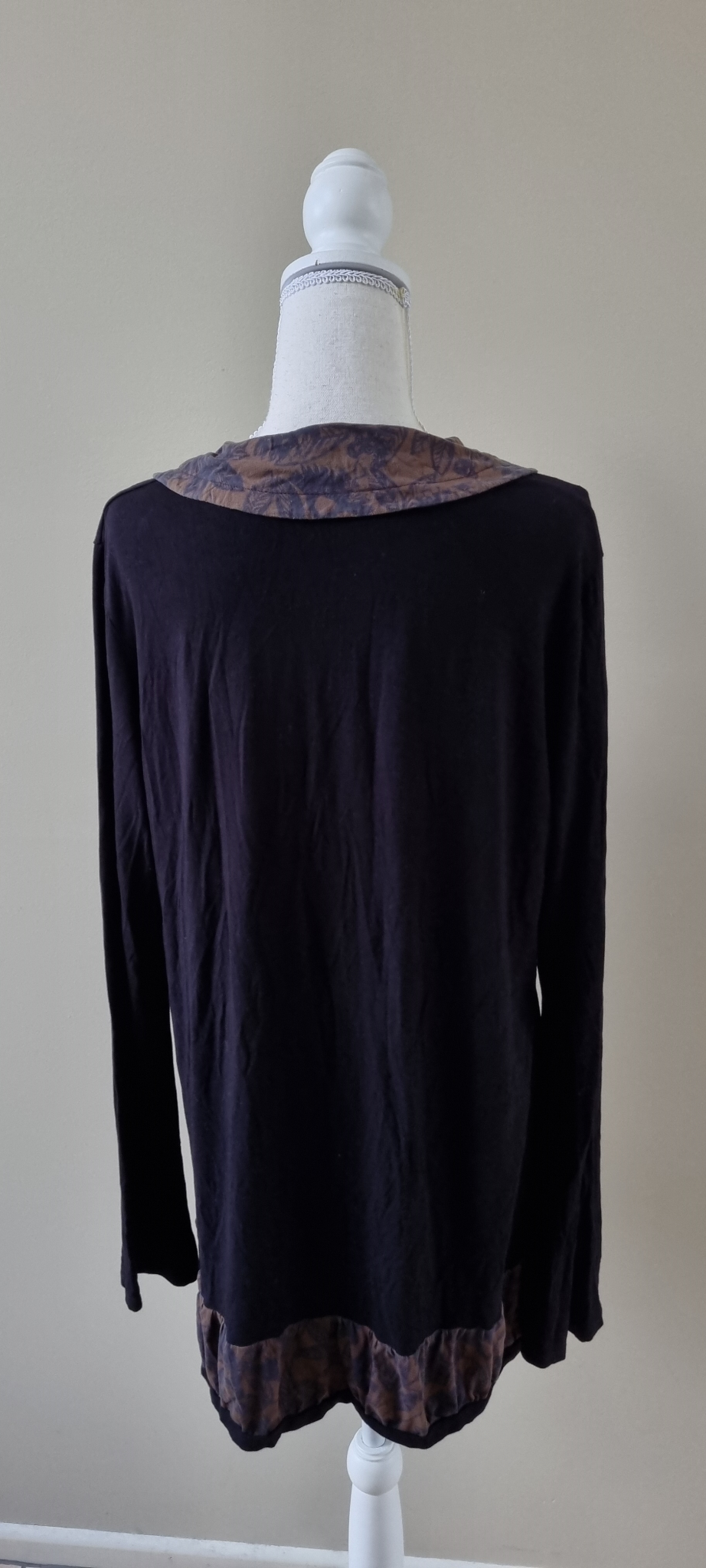 Megan Salmon Upstream Tunic Top size 18, image 3