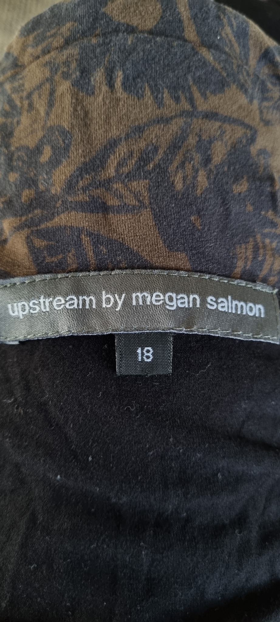 Megan Salmon Upstream Tunic Top size 18, image 4