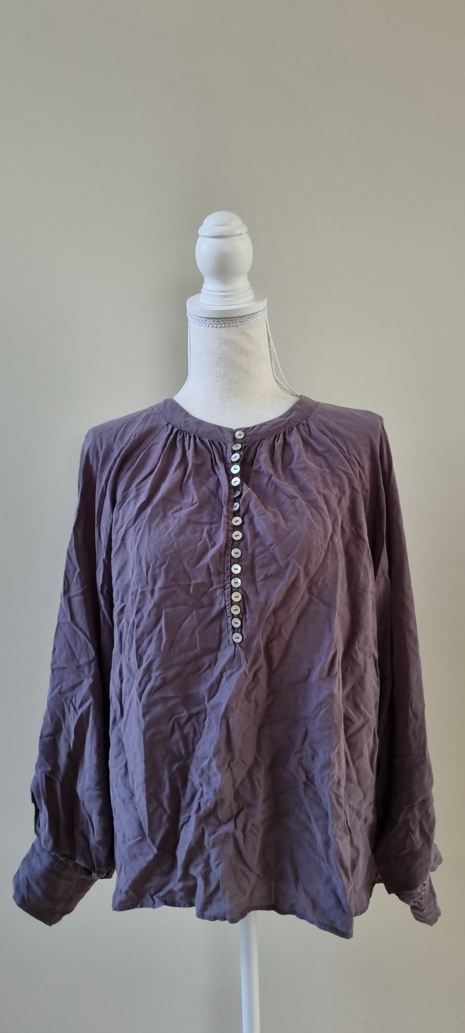 State of Play Linen Blend Top size 16