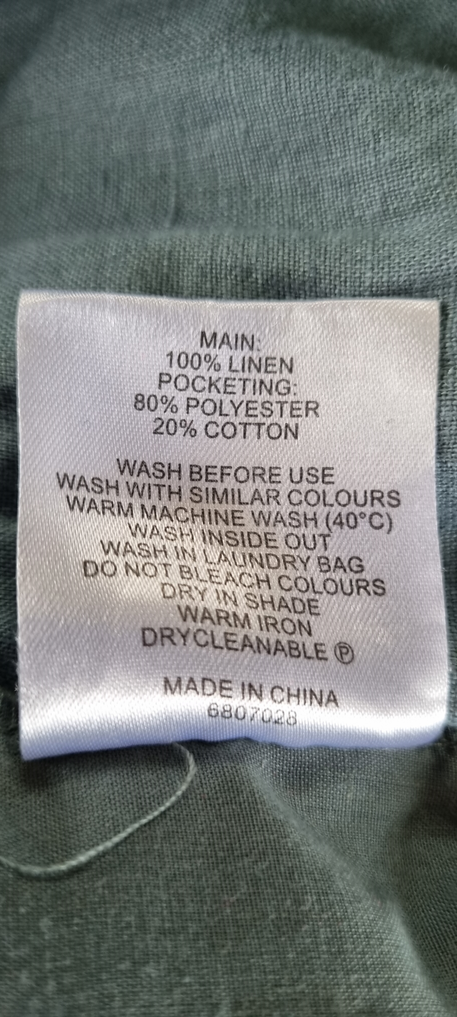 Zest Linen Pants size 16, image 2