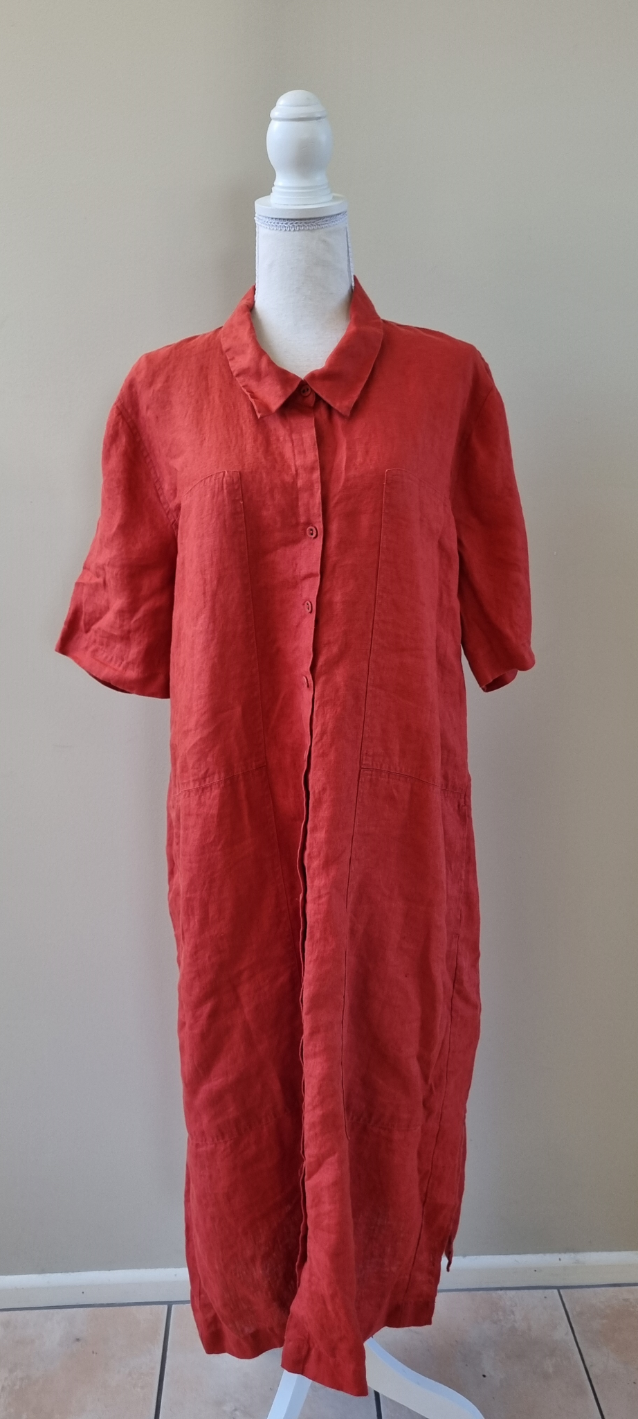 Verge Linen Dress size XXL / 18
