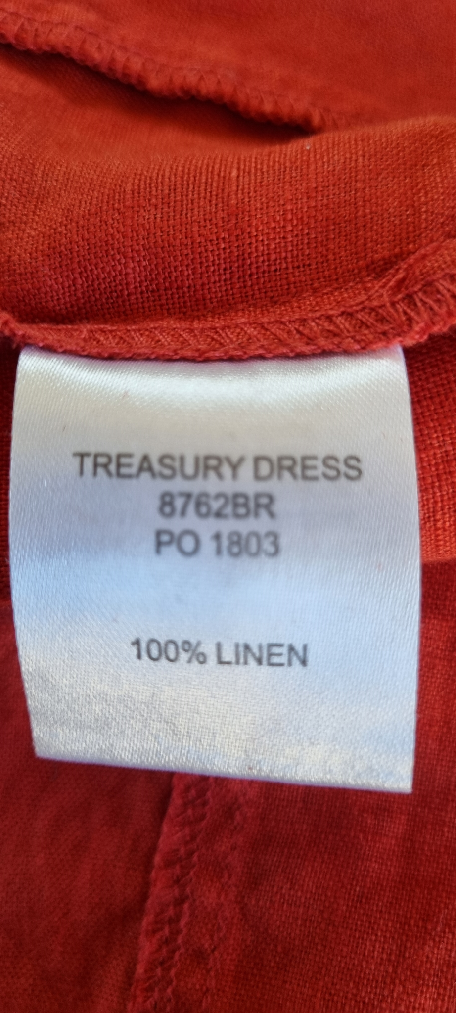Verge Linen Dress size XXL / 18, image 5