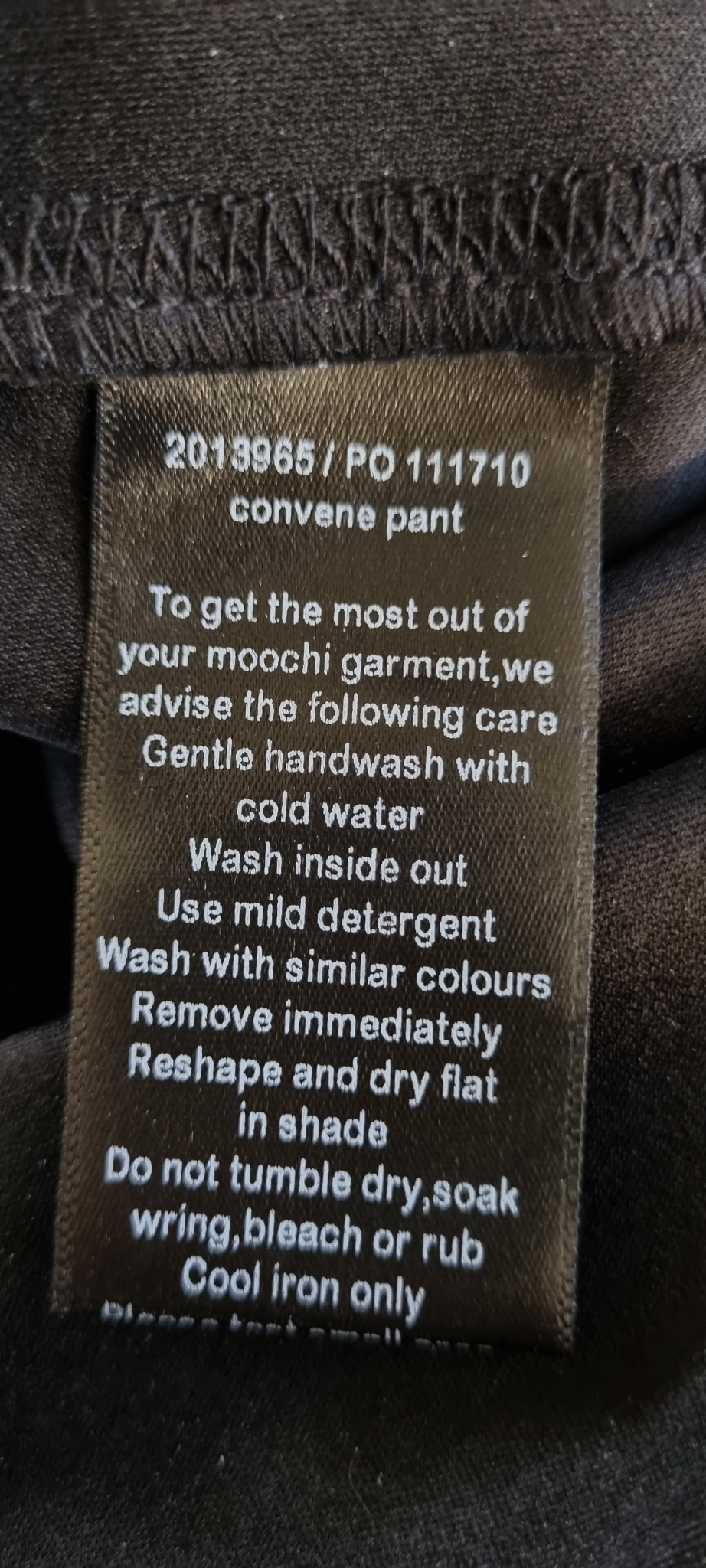 Moochi Black Convene Pants Size 10, image 3