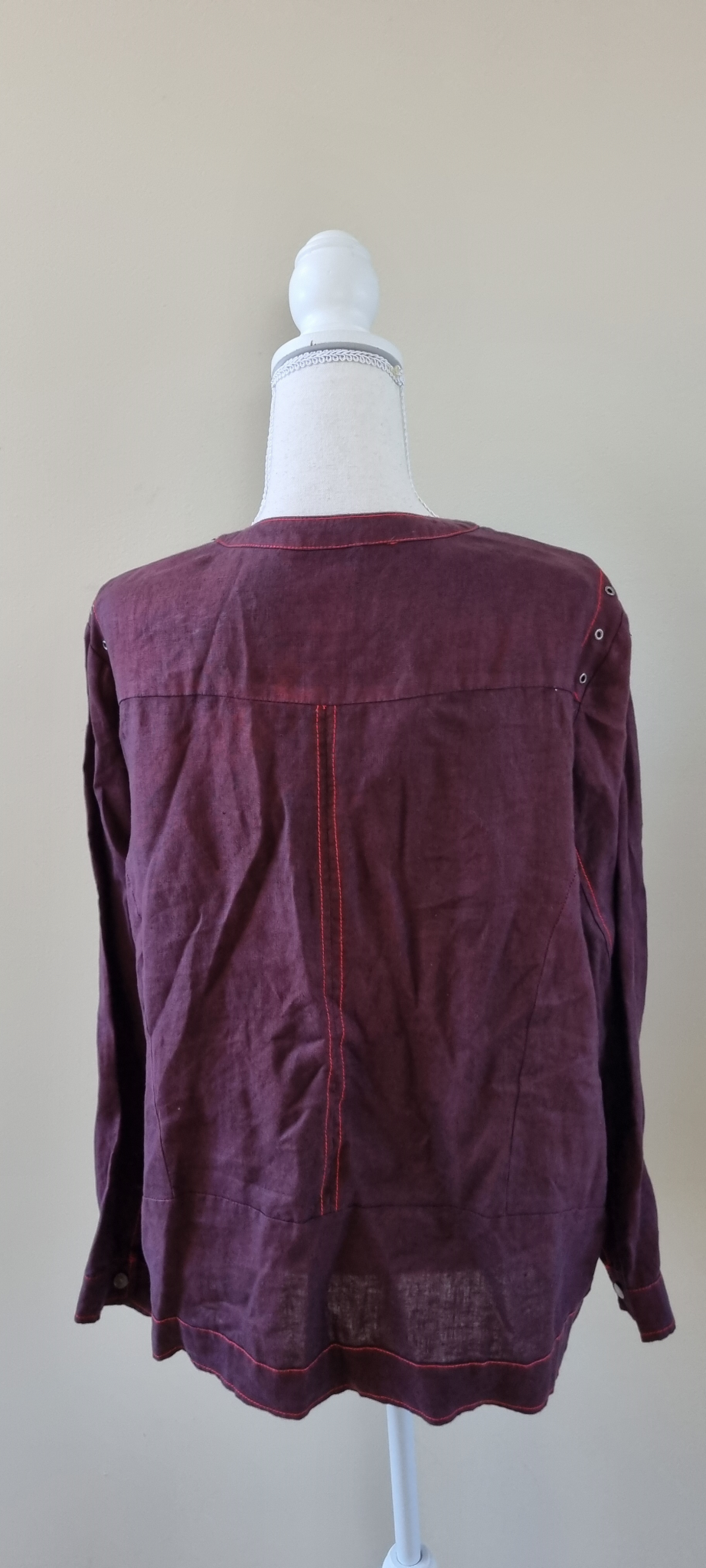 Virtuelle Linen Jacket Size 16, image 3