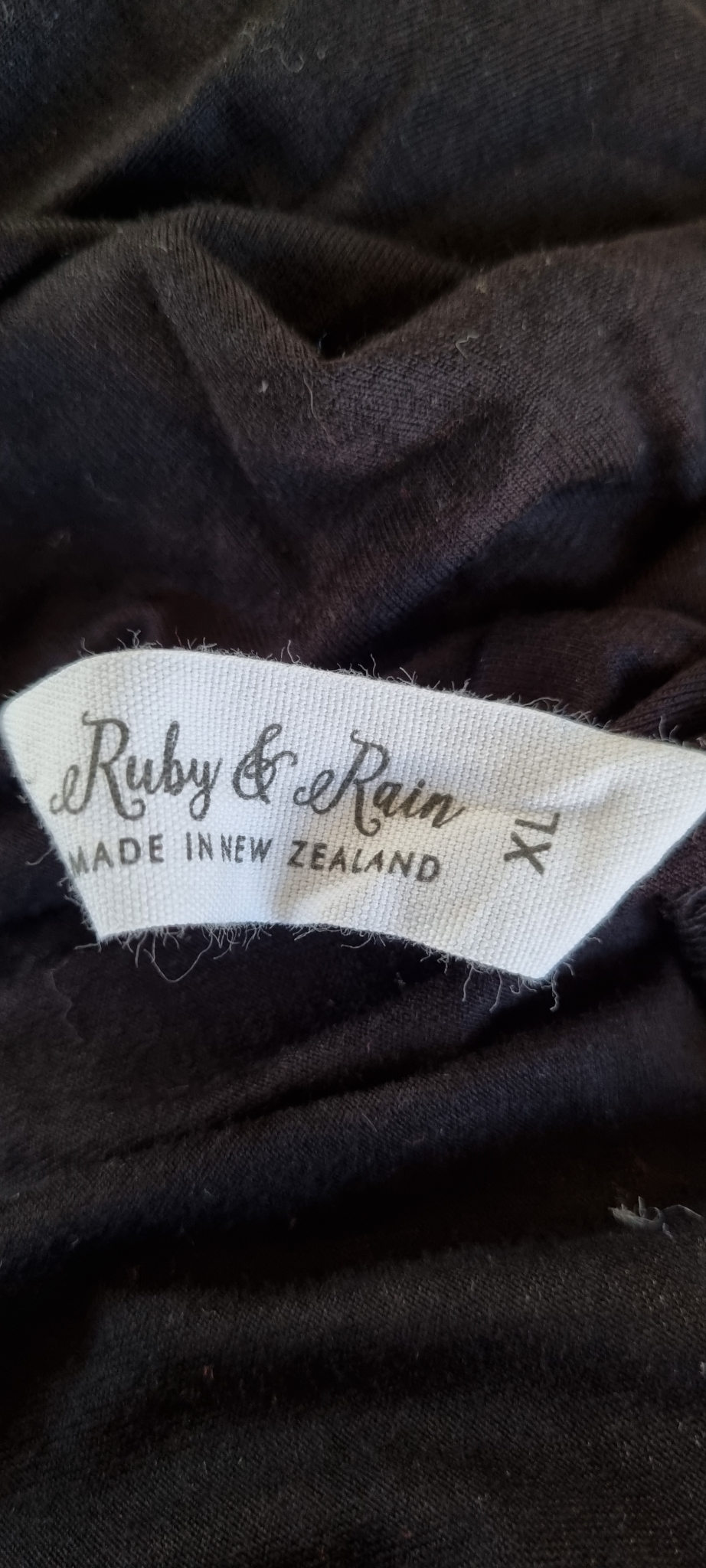 Ruby and Rain Black Dress size XL, image 4