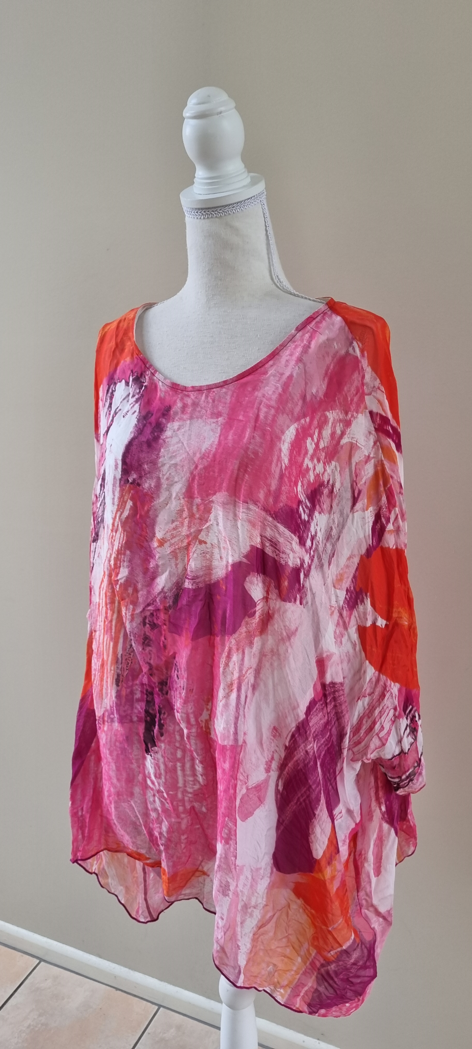 TS Taking Shape Silk Blend Tunic Top size L / 20, image 2