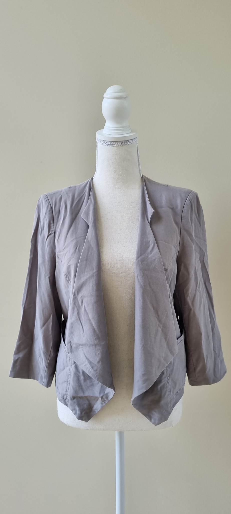 Max Linen Blend Jacket size 14