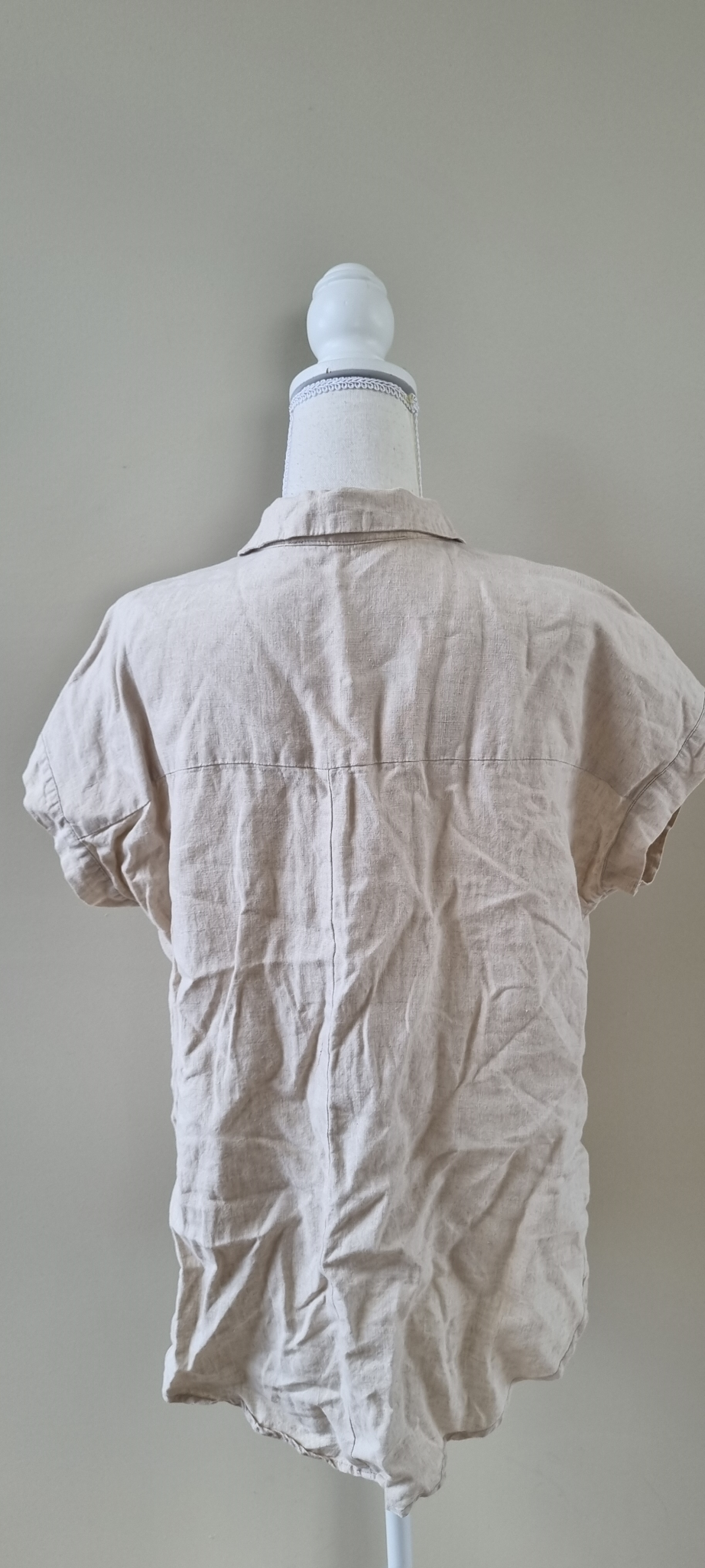 Zest Linen Tunic Top size 12, image 3