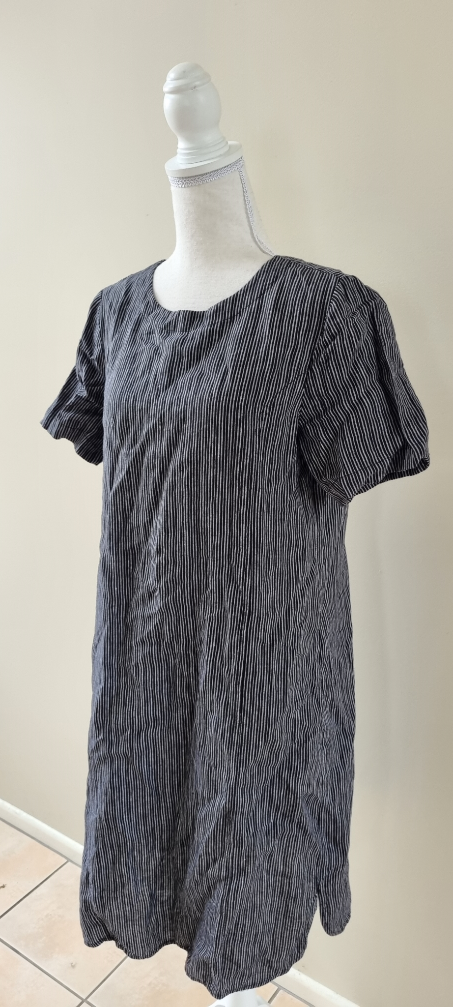 100% Linen Dress size 12, image 2