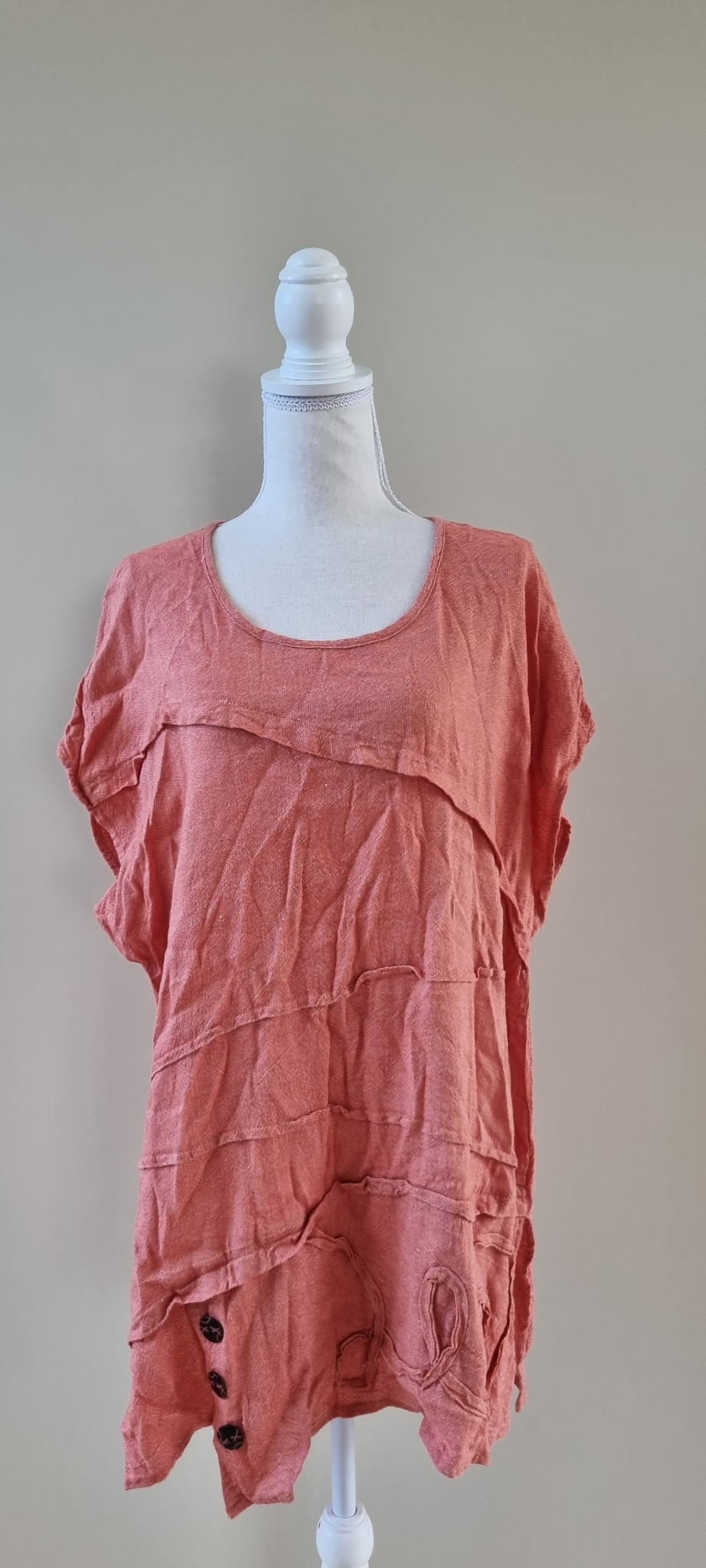 TS Taking Shape Linen Blend Tunic size 20