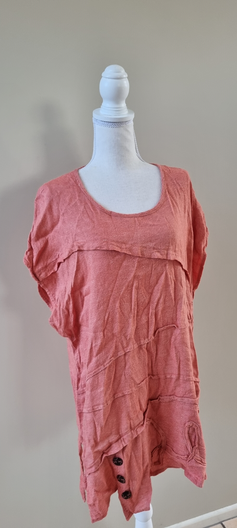 TS Taking Shape Linen Blend Tunic size 20, image 2