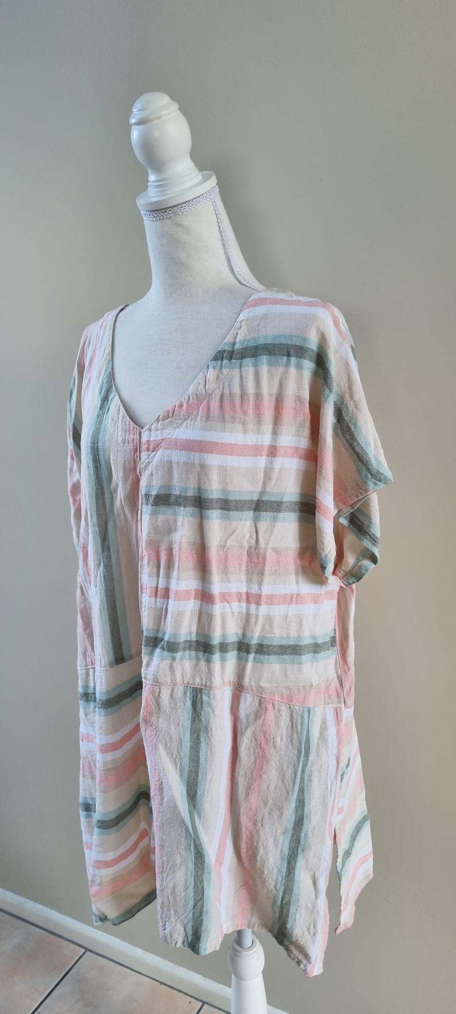 Virtuelle Linen Blend Tunic Size 20, image 2