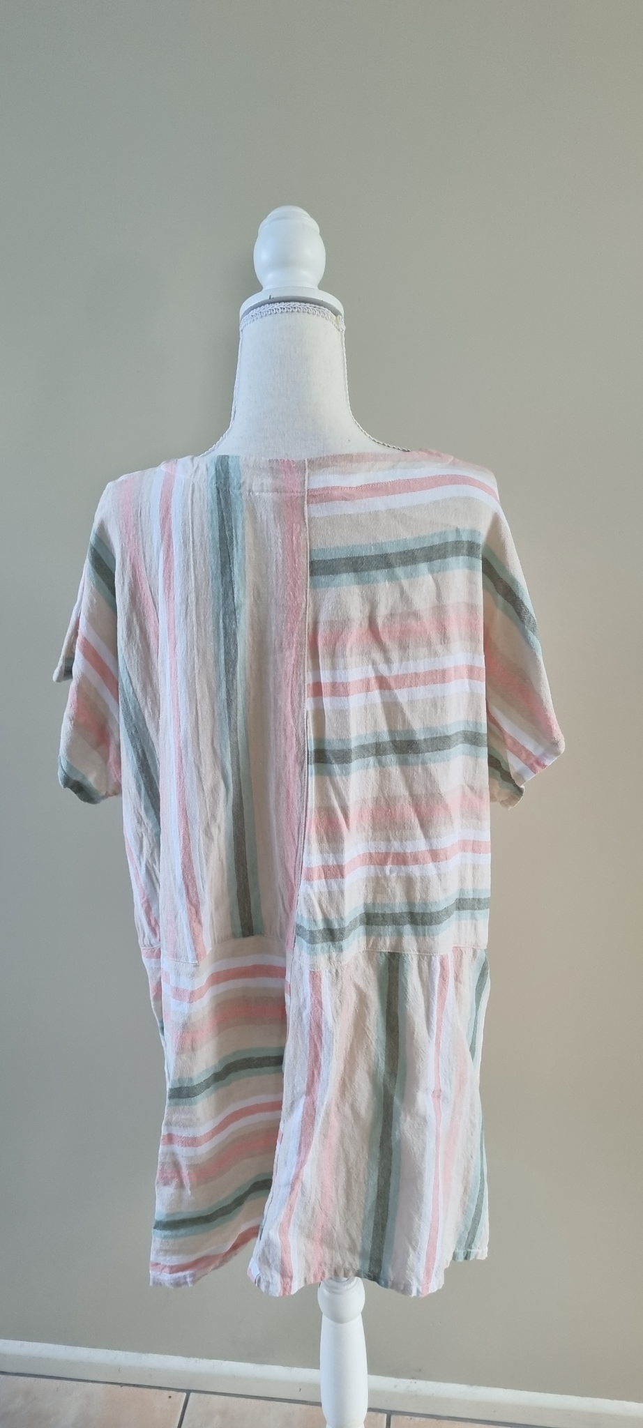 Virtuelle Linen Blend Tunic Size 20, image 3