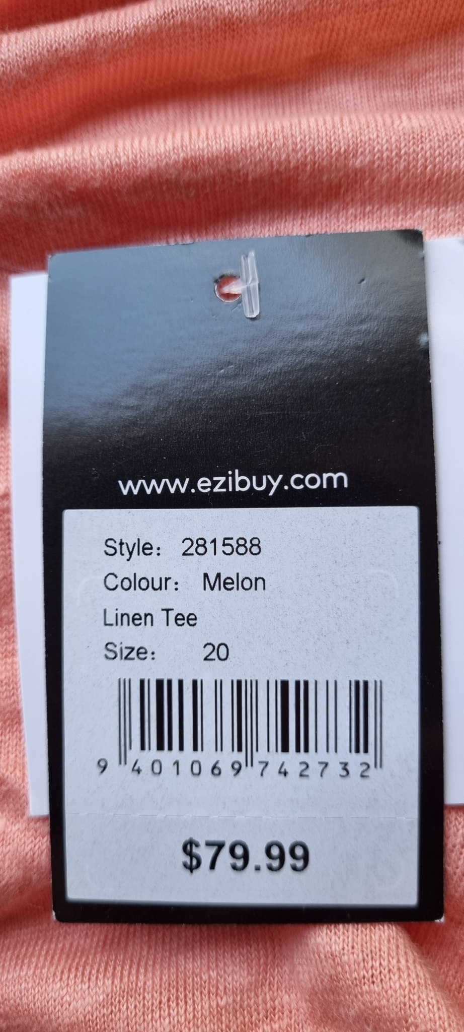Capture Linen Top Size 20 NEW WITH TAG, image 4