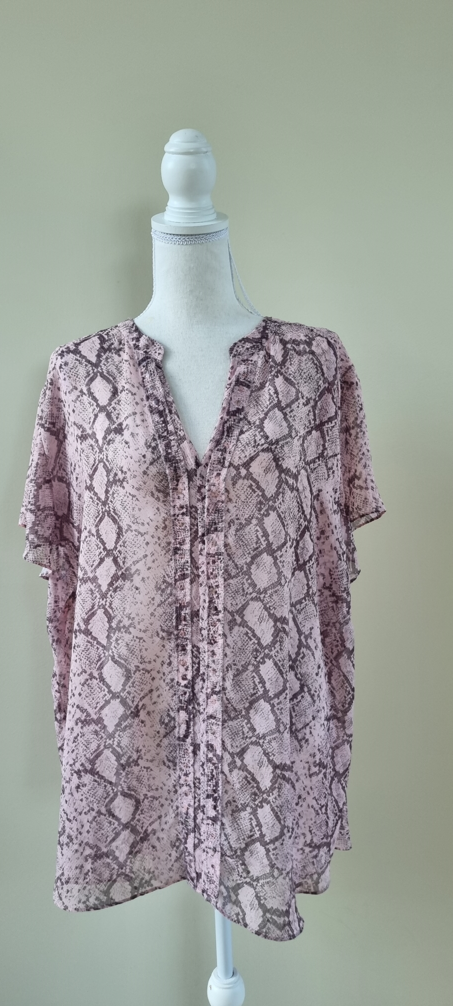Wayne Cooper Tunic Top size 18