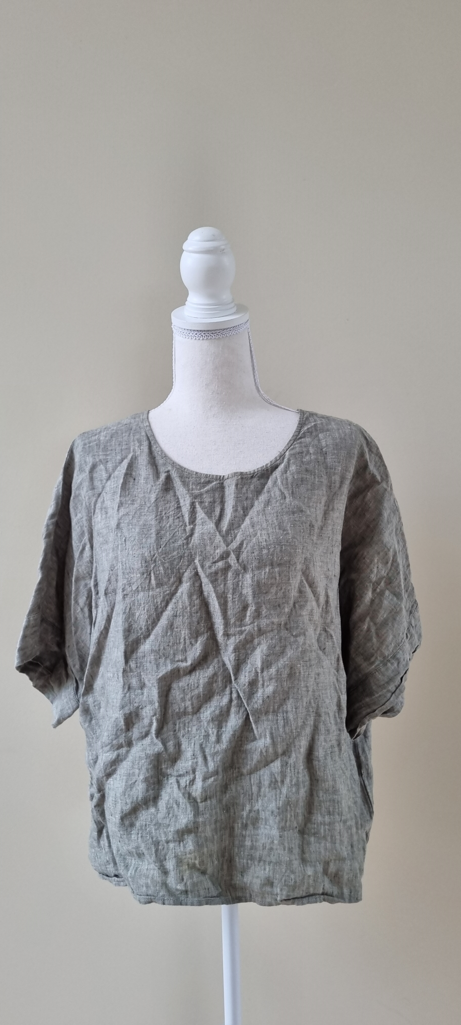 Zest Linen Top size 18