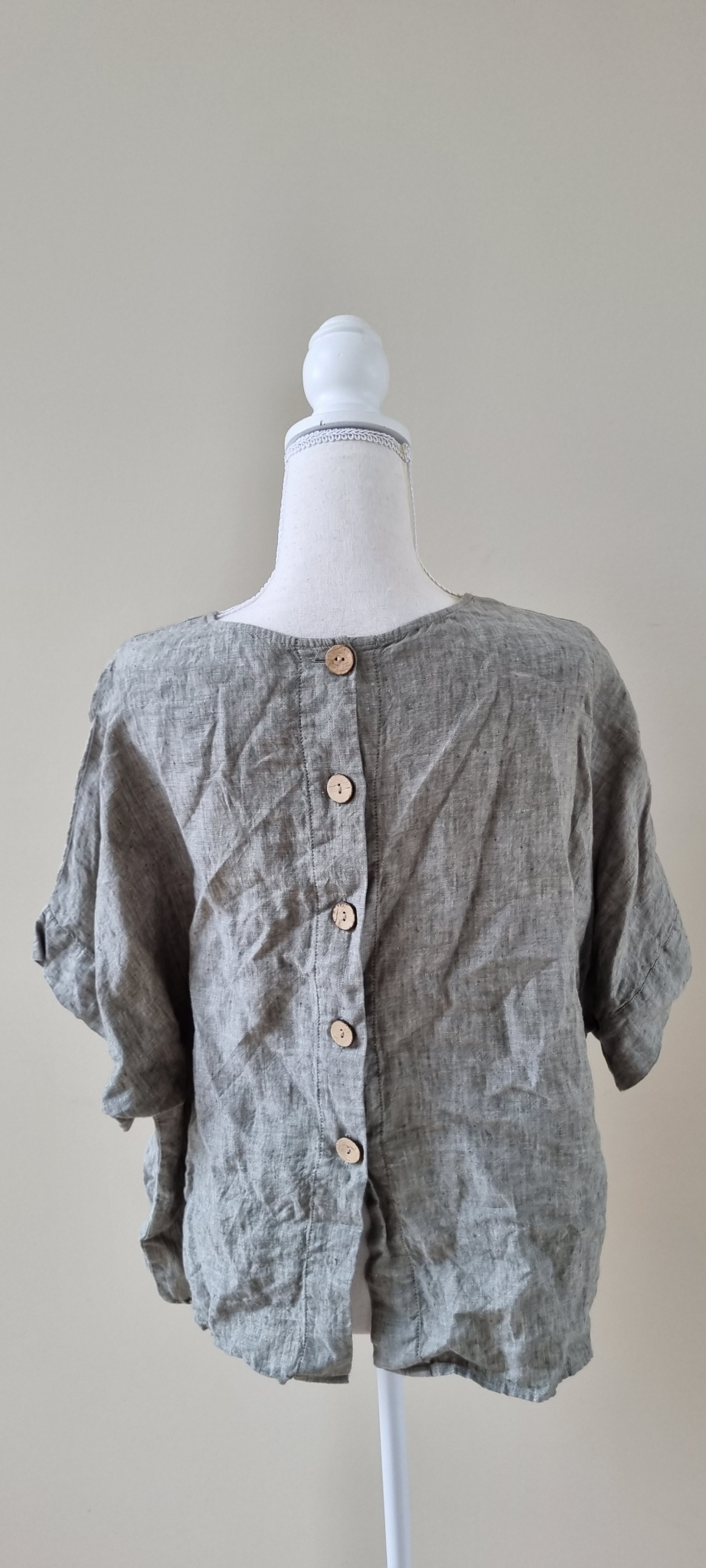 Zest Linen Top size 18, image 3