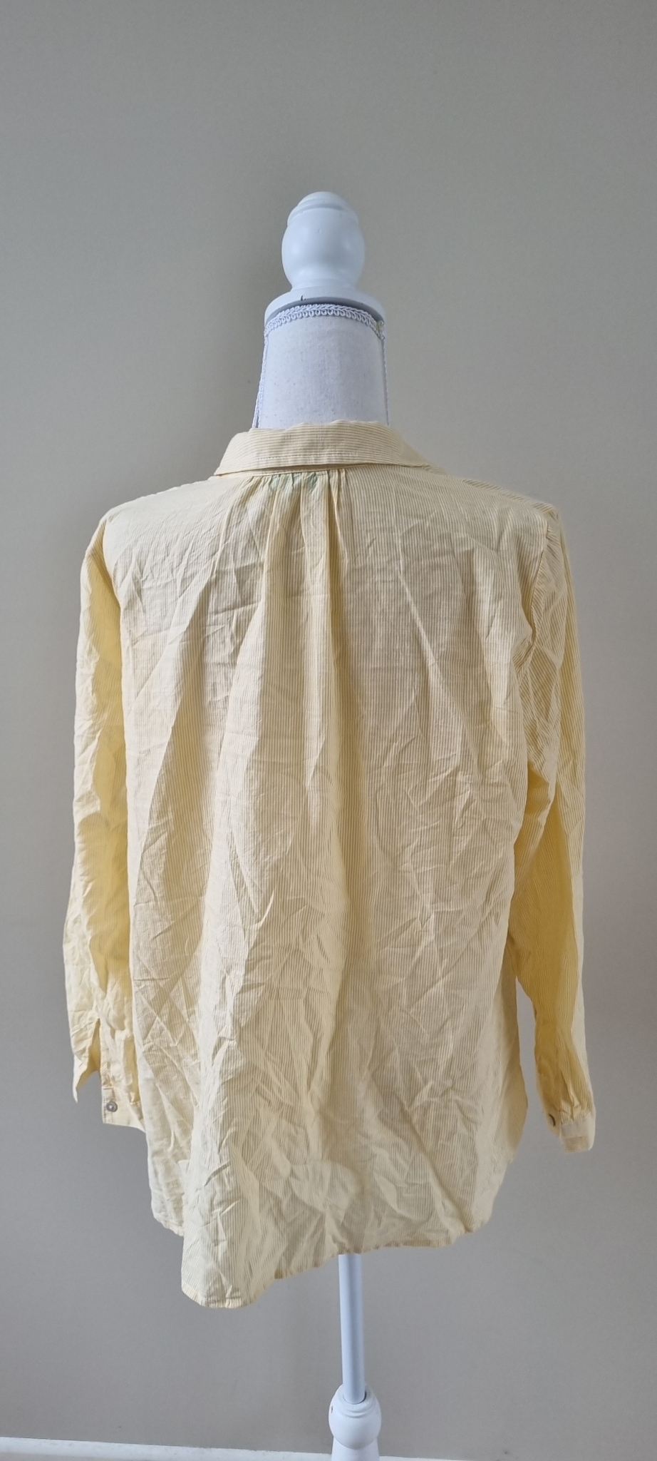 Blue Illusion Tunic Top Size 14, image 3