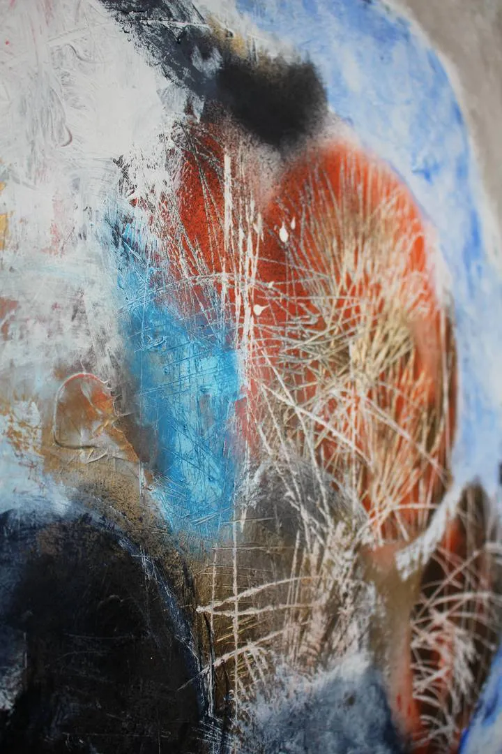 Vibes speak louder Abstract Painting Artem Andreichuk - Subjektiv.art 5