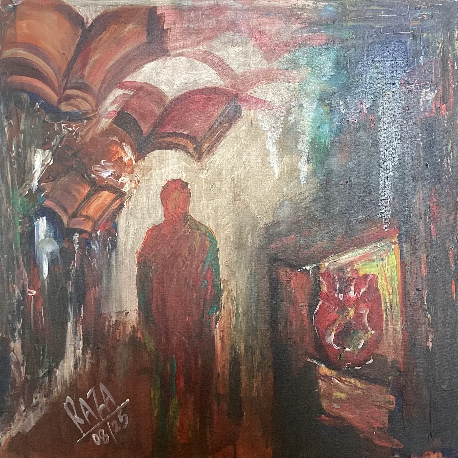 Parwaz Impressionistic Painting Raza Issance - Subjektiv.art 3