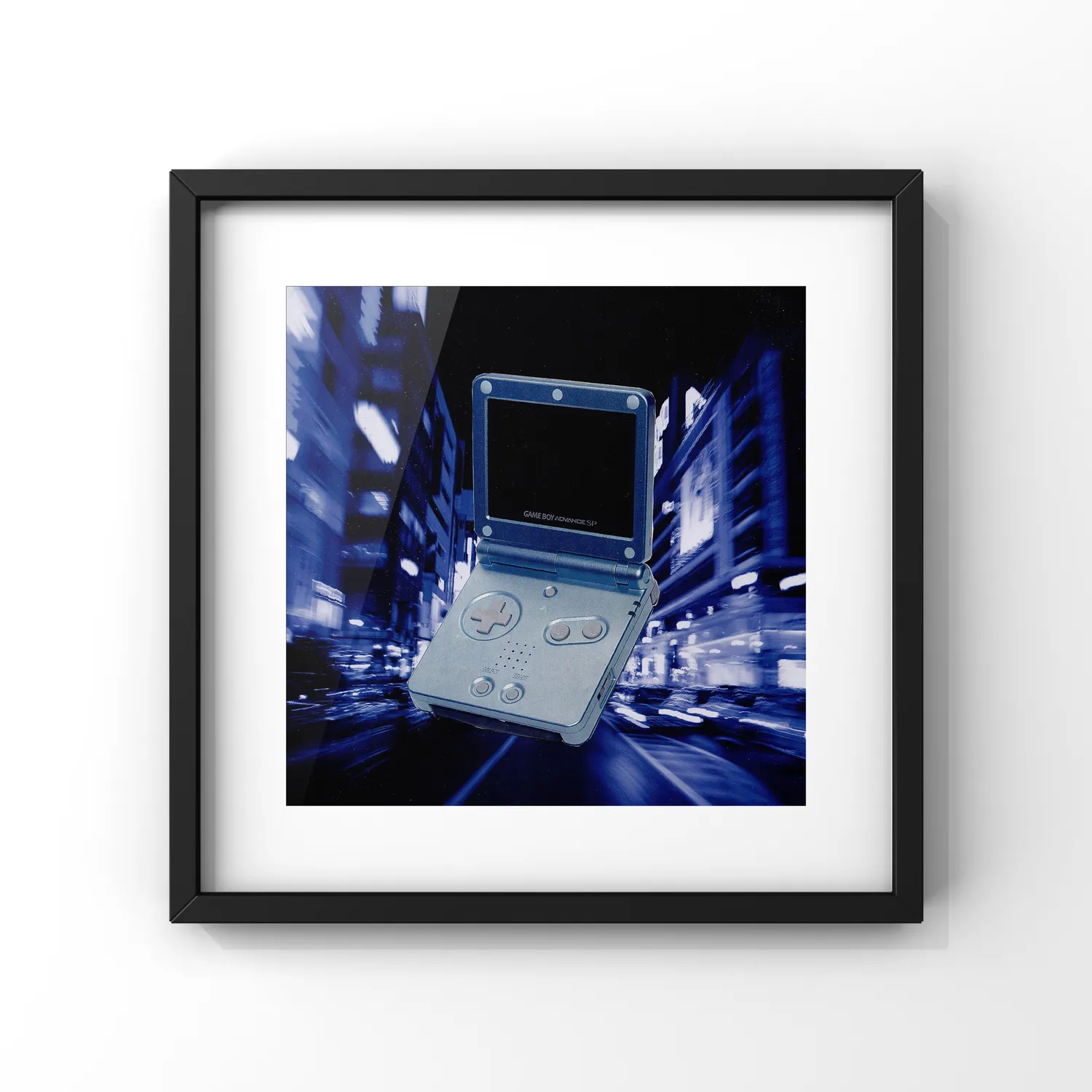 Game Boy Collage Mixed media Annete Sagal - Subjektiv.art 2