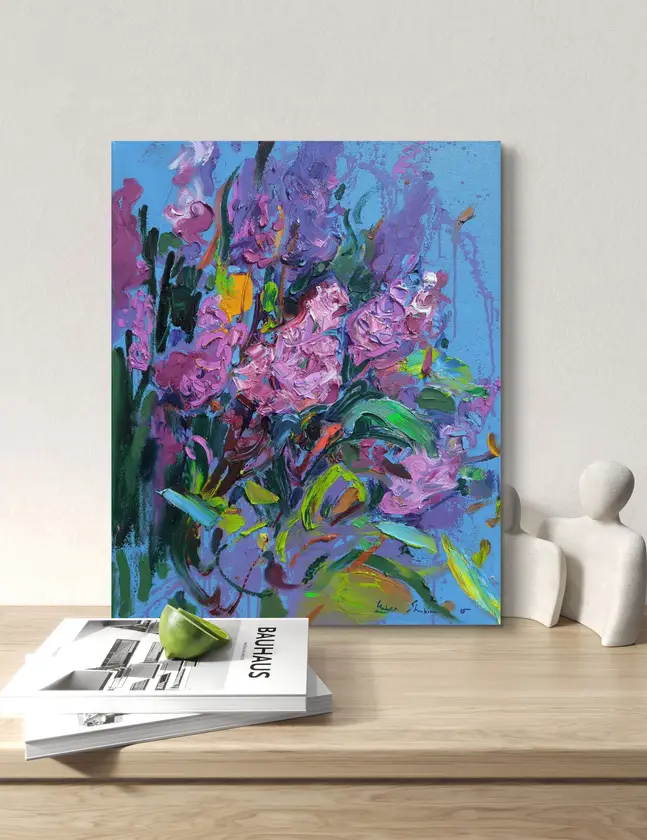 "The fragrance of evening lilac ". - Subjektiv.art