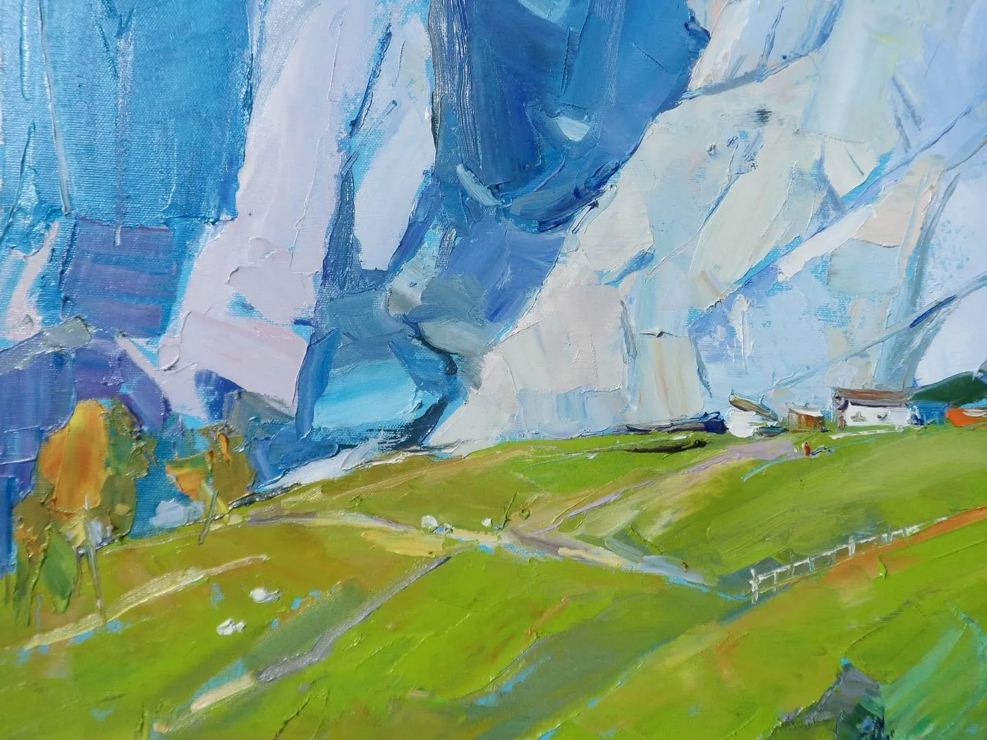 High in the mountains Fine Art Painting Yehor Dulin - Subjektiv.art 6