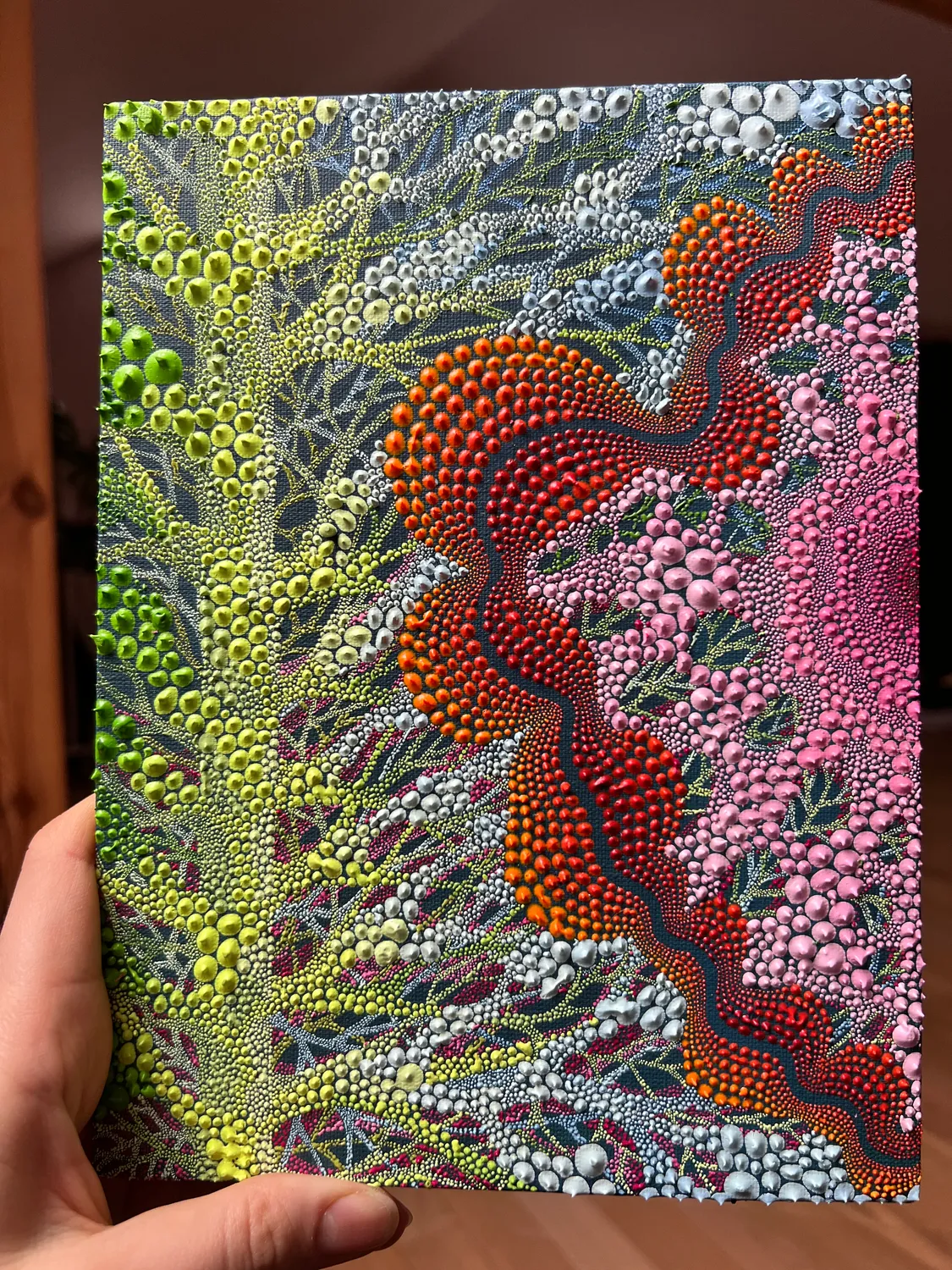 Space No.7 Abstract Painting Oksana Gural - Subjektiv.art 2