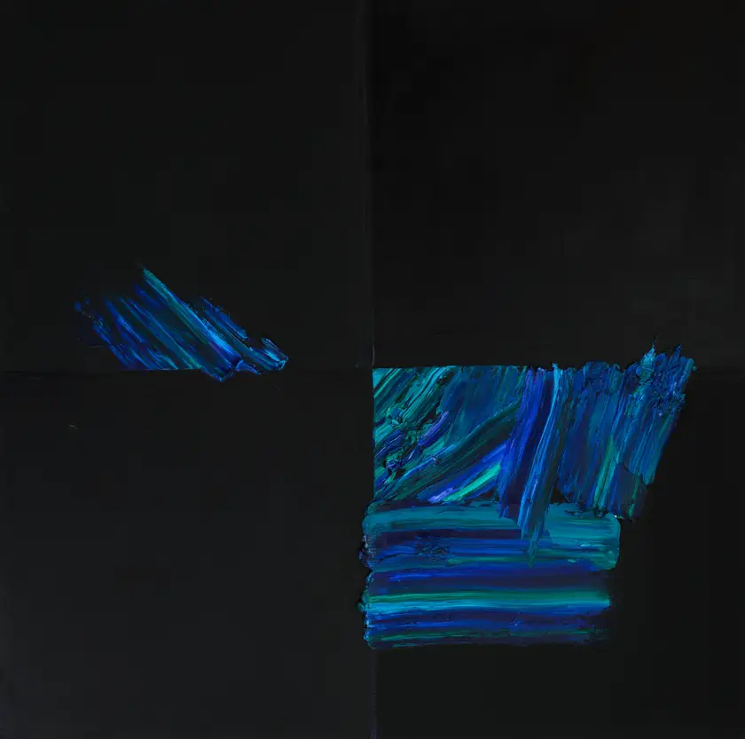 Composition No. 6 from the “2024” series Expressive and gestural Painting Angelina Gafynets - Subjektiv.art