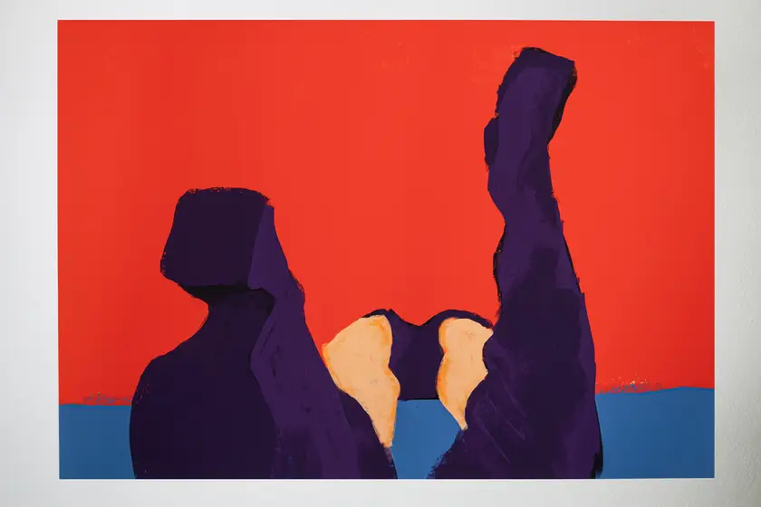 red & blue - Subjektiv.art