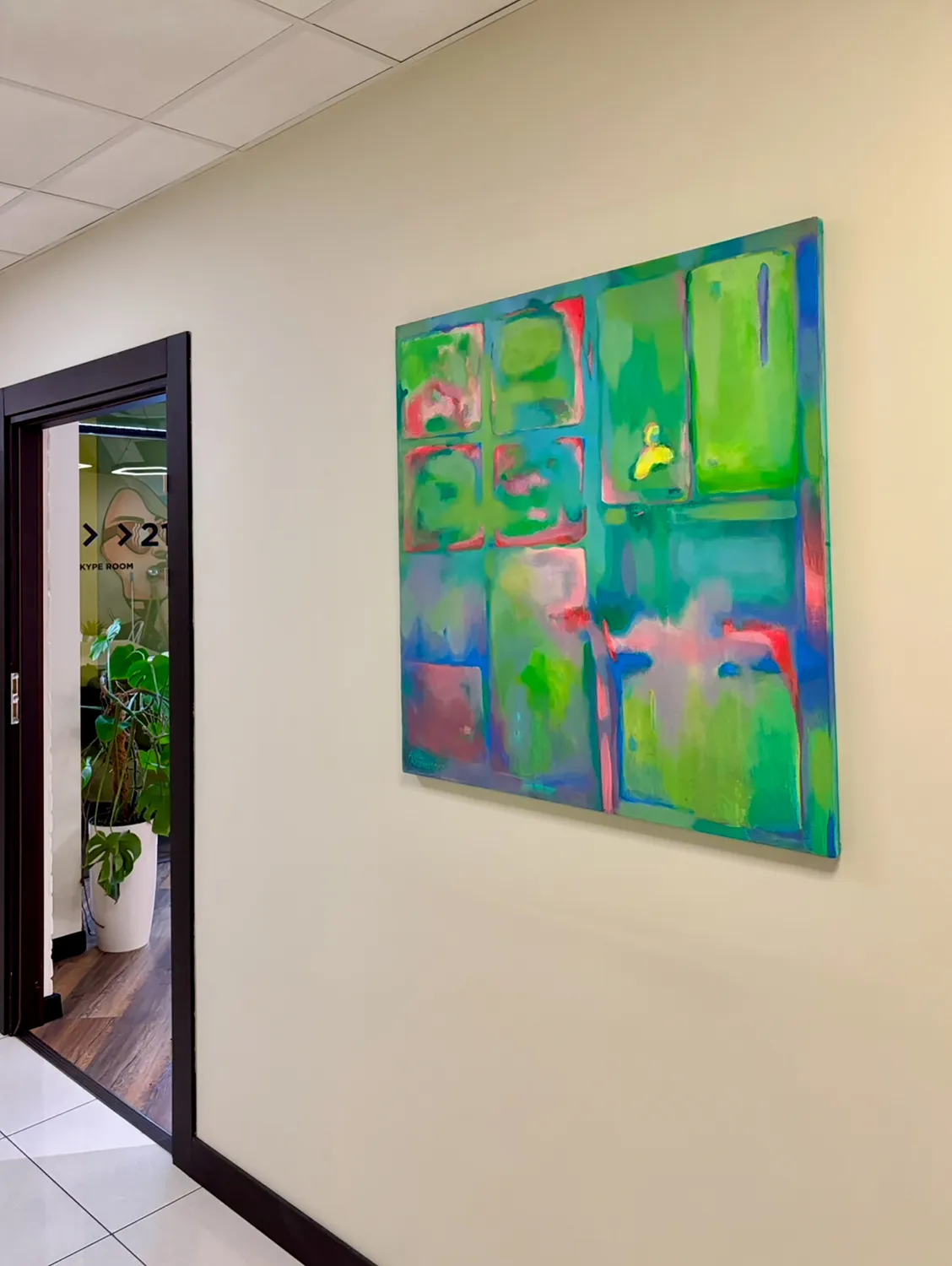 Windows Abstract Painting Alena Kuznetsova - Subjektiv.art 8