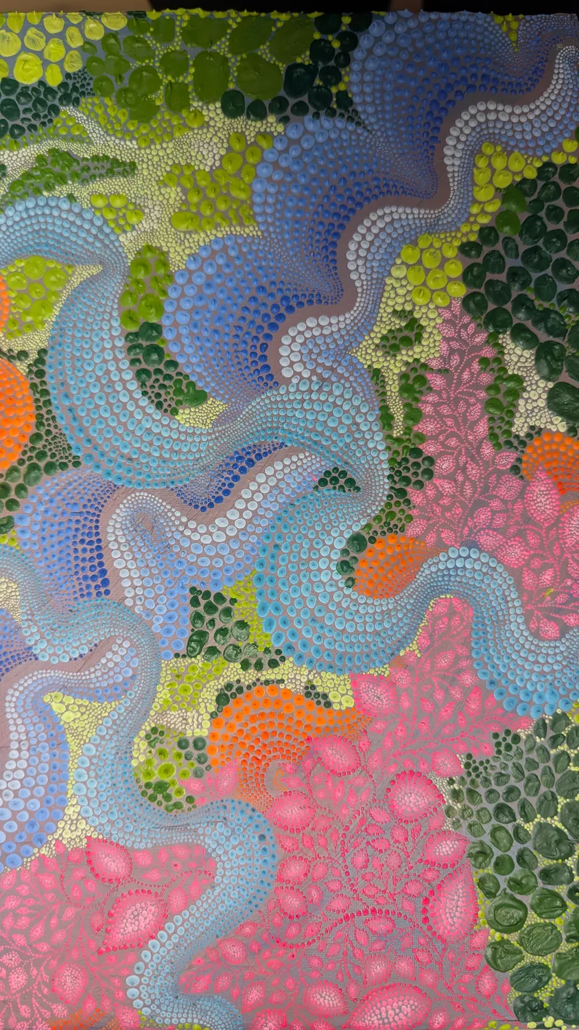 Awakening Abstract Painting Oksana Gural - Subjektiv.art 6