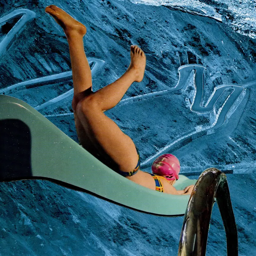 Slide Collage Mixed media Annete Sagal - Subjektiv.art
