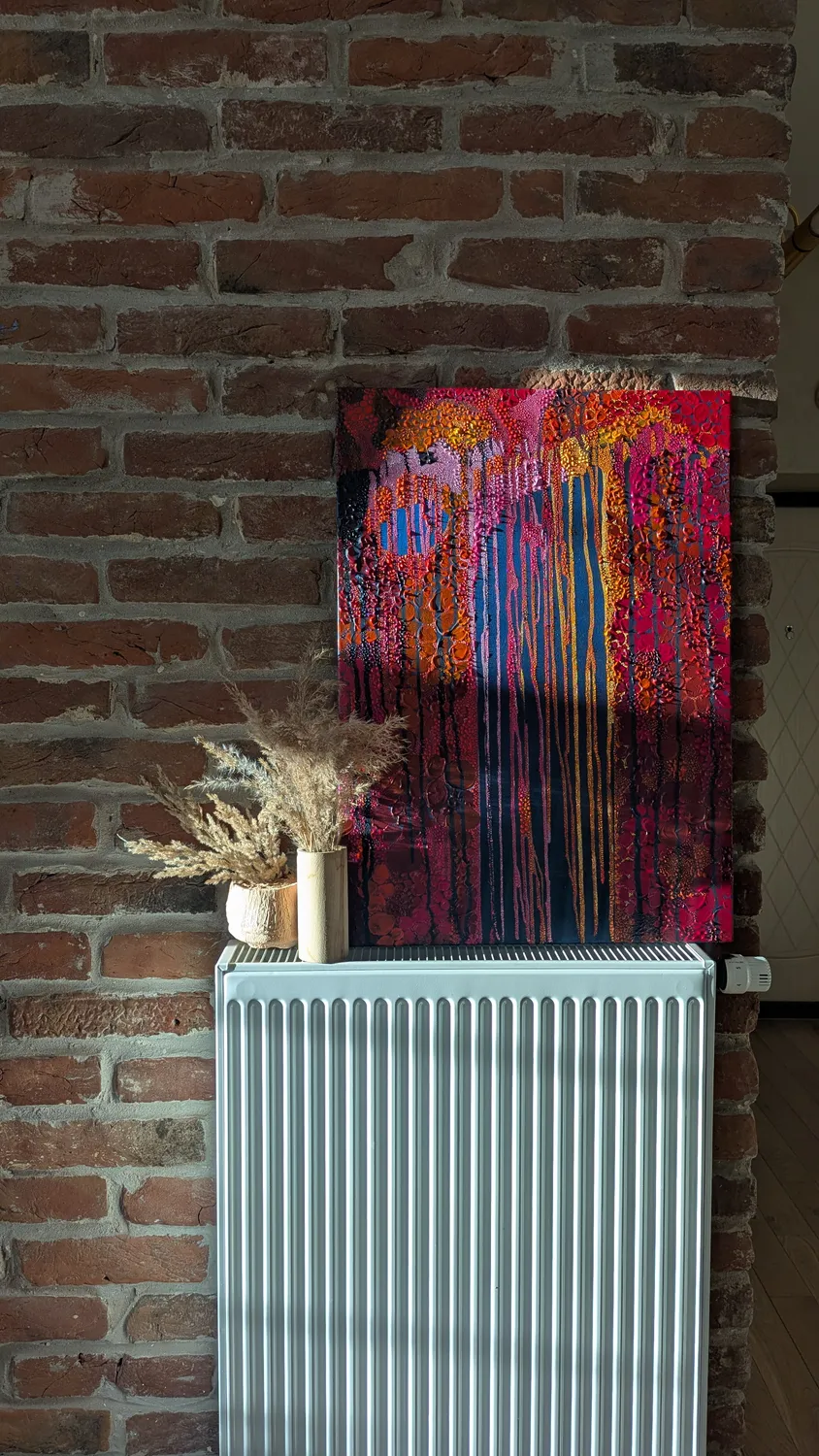 Pseudo-Love Abstract Painting Oksana Gural - Subjektiv.art 4