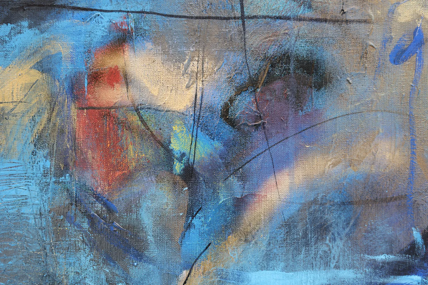 After the Rain Abstract Painting Artem Andreichuk - Subjektiv.art 6