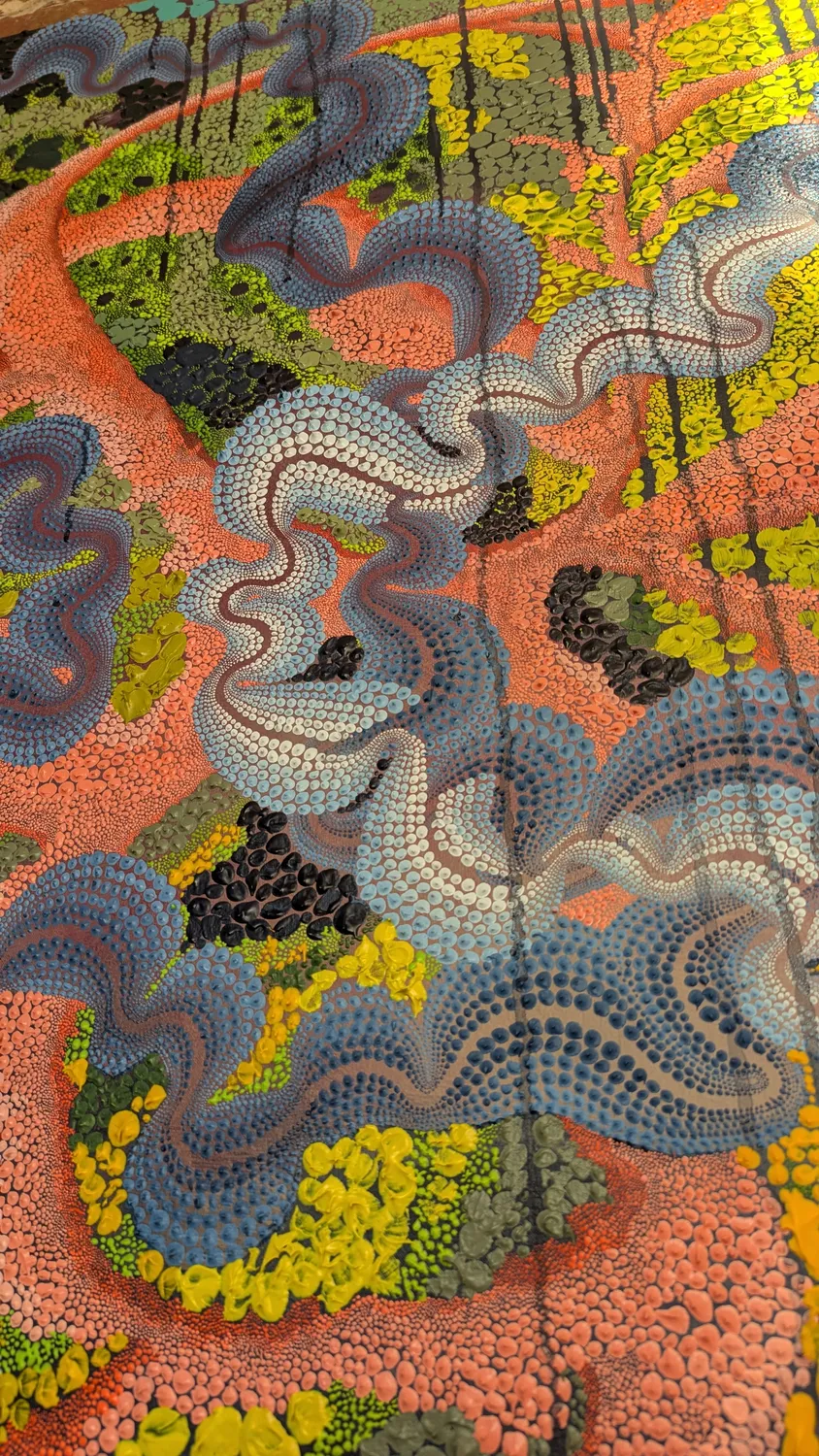 Evolution of interconnection Abstract Painting Oksana Gural - Subjektiv.art 4