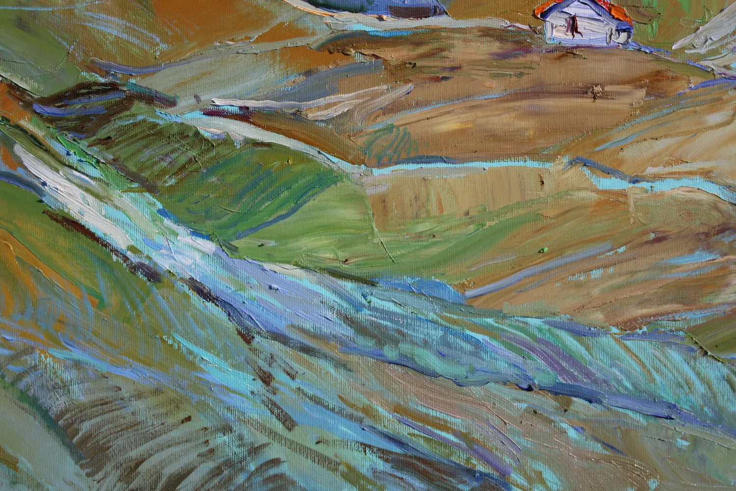 " Seceda " Expressive and gestural Painting Yehor Dulin - Subjektiv.art 8