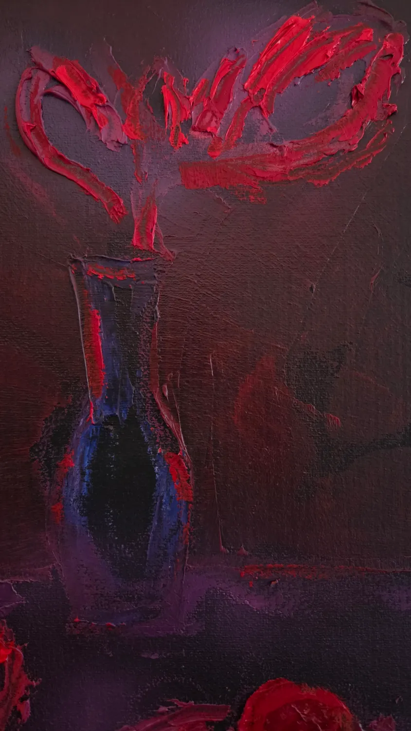 Still Life in the Evening Light Fine Art Painting Angelina Gafynets - Subjektiv.art 2