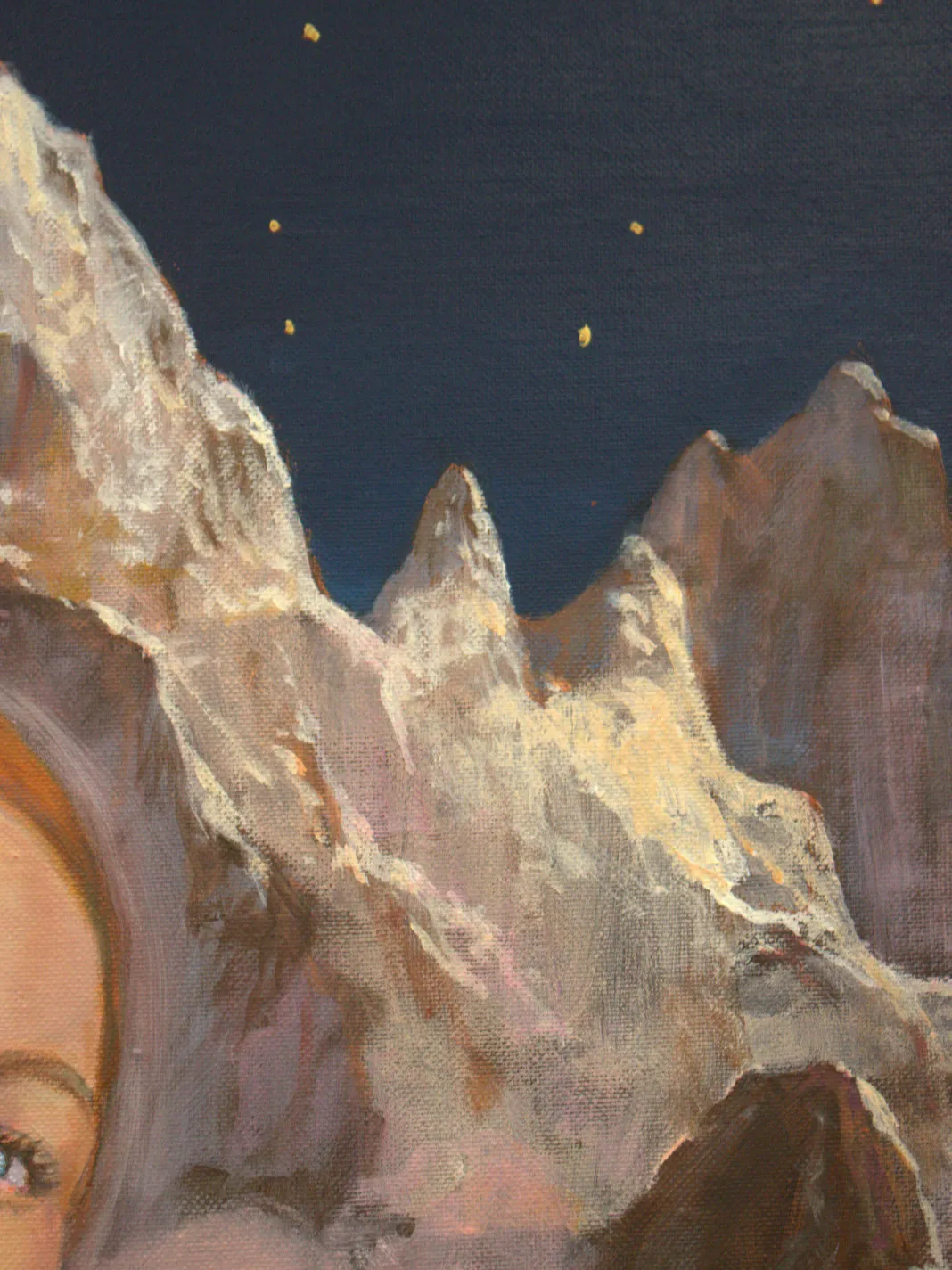 Mais approchez-vous, de quoi avez-vous peur ? Fine Art Painting francois page - Subjektiv.art 4
